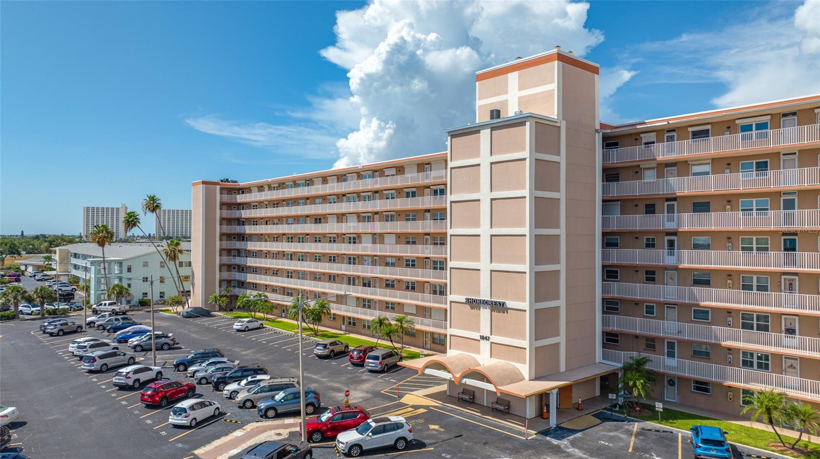 Waterfront One-Bedroom, One-Bath Condo with Unbeatable Views, you literally think you live on a cruise ship!



This waterfront condo offers incredible water views of Boca Ciega Bay from every window, making every room feel serene and connected to the water. The living area features huge windows that flood the space with natural light and showcase panoramic vistas, while the large bedroom gives you a ZEN feeling , truly a perfect peaceful retreat. The building’s concrete and steel construction is fortified like a fort, delivering peace of mind, durability, and excellent sound insulation for privacy and comfort. This is a vibrant and active 55+ community with a plethora of clubs and activities.  Recent exterior upgrades and maintenance include improvements such as new walkways for safe, stylish outdoor access, new railings that blend safety with waterfront aesthetics, and new plumbing to reduce maintenance concerns and improve reliability. The interior layout is a cozy, functional one-bedroom, one-bath design that maximizes water views with an open-concept living and dining area, a kitchen designed for efficiency with ample quartz counter space, storage and stainless steel appliances ,truly a chefs delight. In addition the well-appointed bathroom with contemporary fixtures and walk-in shower with a chair rail (wheelchair accessible)makes for easy living. The laundry room is right outside the door and the elevator also stops right by your door. Shorecrest has also completed and paid for all Milestone Inspection report repairs.  Each unit has access to a community storage room for larger items such as paddle boards, kayaks, bicycles etc. The community has a kayak club, card playing groups, shuffleboard courts, a library, and a clubhouse with a fitness center. Lots of opportunities to connect with fellow residents. The gleaming, inviting waterfront pool and outdoor grills make it easy and fun to entertain Family and Friends.  Prime waterfront location places you steps from the shore. Lots of dolphin and manatee watching, multiple dining spots and local conveniences, Short drive to St Pete Beach, making it suitable for full-time residence or a serene vacation pied-à-terre. The community and amenities focus on resident comfort, with well-maintained common outdoor spaces to savor the breeze and views..