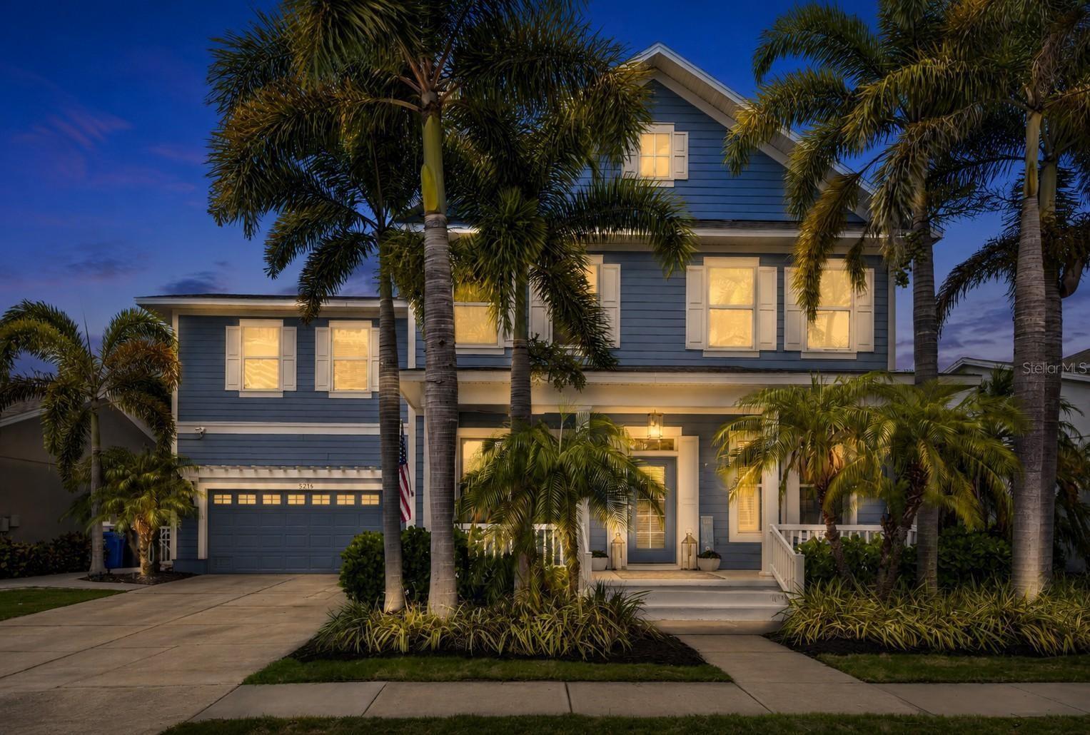 Welcome to One of MiraBay's Premier Waterfront Homes
Experience luxury waterfront living at its finest in this beautifully remodeled 6-bedroom + office/den, 3.5-bath residence offering 3,366 square feet of thoughtfully designed living space. Perfectly positioned on one of MiraBay's most desirable waterfront homesites, this exceptional property overlooks the community's breathtaking 143-acre freshwater lagoon while providing direct boating access to Tampa Bay from your private dock with a 10,000-pound boat lift.
Designed with entertaining in mind, the home features an impressive 50' x 20' great room addition surrounded by expansive sliding glass doors that frame panoramic water views and seamlessly blend indoor and outdoor living. Whether hosting family gatherings or enjoying a quiet evening at home, the lagoon becomes the centerpiece of nearly every room.
Step outside to your own private waterfront resort. The spacious covered lanai comfortably accommodates 12 or more guests and overlooks the sparkling heated pool and spa, completed in 2021, with elegant travertine decking providing abundant space for relaxing and entertaining. A panoramic screened enclosure, installed in 2023, maximizes the breathtaking water views while creating the perfect outdoor living environment.
The fully equipped outdoor kitchen is truly built for entertaining and features a Kamado Joe smoker, Blackstone flat-top grill, built-in refrigerator, and generous prep space, making every weekend gathering feel like a special occasion.
Situated on one of the deepest homesites in MiraBay, the property spans approximately 172 feet deep, providing an expansive backyard rarely found within the community. A portion of the yard is fenced, creating the perfect space for pets or play while preserving the open waterfront setting.
Inside, nearly every inch of the home has been tastefully remodeled, creating a move-in-ready residence that combines modern finishes with comfortable everyday living. Recent major improvements include a new roof (2021) and new air conditioning system (2021), allowing the next owner to enjoy peace of mind for years to come.
For boating enthusiasts, your private dock and 10,000-pound boat lift offer quick and convenient access to Tampa Bay for fishing, waterfront dining, island hopping, or sunset cruises.
Living in MiraBay means enjoying one of Tampa Bay's premier waterfront communities, featuring two heated resort-style pools, a 24-hour fitness center, tennis courts, pickleball courts, basketball courts, kayaking, walking trails, parks, and an active calendar of community events. Residents also enjoy the convenience of accessing the nearby MiraBay Village shopping plaza by golf cart.
Another significant advantage is that MiraBay is an elevated waterfront community, and flood insurance premiums are often lower than those in many surrounding waterfront neighborhoods.