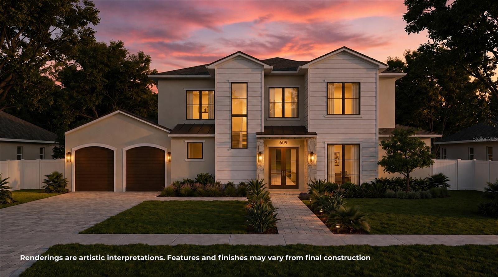 Under Construction. Under Construction. A timeless expression of modern luxury, this exceptional new residence by LUIH Luxury Homes brings together thoughtful architecture, designer finishes, and refined craftsmanship in one of Winter Park’s most desirable neighborhoods. Situated on an oversized homesite along a quiet, tree-lined street, the home offers approximately 4,018 square feet of beautifully designed living space with five bedrooms, four-and-a-half bathrooms, and an open floor plan created for both everyday living and effortless entertaining.

Natural light fills the interior, highlighting wide-plank wood flooring, custom millwork, curated designer lighting, and a warm, neutral palette that creates an inviting atmosphere throughout. The main living areas transition seamlessly from one space to the next, anchored by a spacious family room featuring a sleek linear electric fireplace and expansive sliding glass doors that open to the outdoor living area.

Designed to be both functional and beautiful, the chef’s kitchen serves as the centerpiece of the home. Custom shaker cabinetry, waterfall-edge quartz countertops, a designer tile backsplash, and an oversized island are complemented by a premium Thermador appliance package, including a gas cooktop, built-in refrigerator, microwave and oven combination, dishwasher, wine refrigerator, and designer vent hood. A generous walk-in pantry and an adjacent wet bar further enhance the space, while the dining area offers an elegant setting for everything from casual family meals to formal entertaining.

The first-floor primary suite provides a peaceful retreat with direct access to the covered lanai and pool. The adjoining bath is designed with a spa-inspired aesthetic, featuring a freestanding soaking tub, an oversized glass-enclosed shower, dual vanities with quartz countertops, designer fixtures, and a spacious custom walk-in closet.

Also on the main level are a private office and an additional bedroom with an en suite bath, offering flexibility for guests, multigenerational living, or a dedicated workspace. Upstairs, a generous loft creates an ideal secondary gathering area, while three additional bedrooms and well-appointed bathrooms provide comfortable accommodations for family and visitors.

Outdoor living is thoughtfully integrated into the home’s design. The covered lanai includes a fully equipped summer kitchen overlooking the resort-style pool and spa, creating an inviting setting for year-round entertaining. A spacious backyard offers additional room to relax, play, or personalize the outdoor experience.

Located just minutes from the renowned shopping, dining, and cultural attractions of Park Avenue, residents can enjoy favorites including Prato, AVA Mediterranean, Boca Winter Park, Hillstone, The Ravenous Pig, Choulala Fine Pastries, and Barnie’s Coffee & Tea Co. Nearby outdoor destinations include Mead Botanical Garden, Kraft Azalea Garden, Central Park, Cady Way Park, Dinky Dock Park, and the Winter Park Golf Course. Rollins College, AdventHealth Winter Park, and Winter Park High School are also conveniently located nearby.

Combining timeless architecture, thoughtfully selected finishes, and an exceptional location, this residence presents a rare opportunity to own a newly constructed luxury home in the heart of Winter Park.