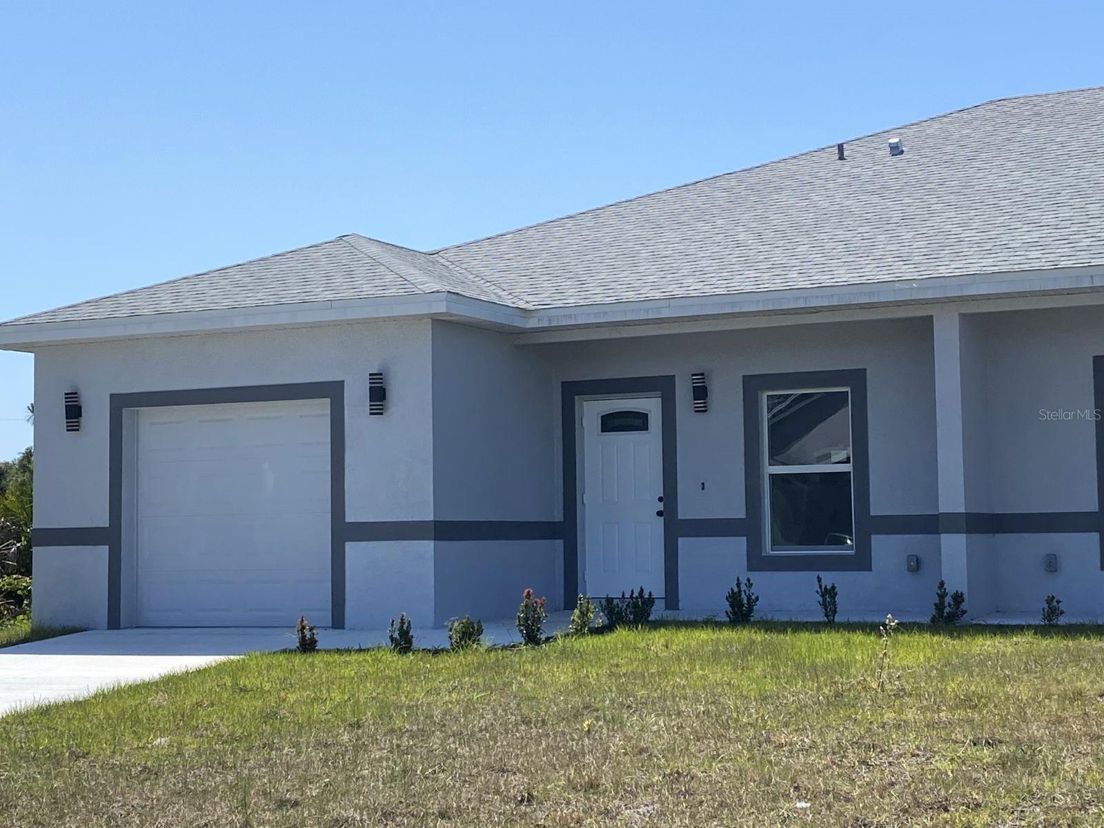 Newly upgraded with lots of natural
light, this 3-bedroom, 2-bath home is an investors dream!
Included are 9-foot-high ceilings, hurricane-resistant
windows, all stainless steel kitchen appliances, washer
and dryer hook up, ceiling fans with lights, and remote controls.
Situated in a prime position close to a main road, the
property is convenient for restaurants, grocery stores,
and shops.
If golfing interests you, The Cove of
Rotonda Golf Center is 5 minutes away, and The Lemon
Bay Golf Club is just a 10-minute drive—easy access to
major airports, fishing, boating, and 2 premier-class beaches. Boca Grande Beaches and Englewood Beach is a short 10-minute
drive from home! An added plus is a 1-car garage for each unit!