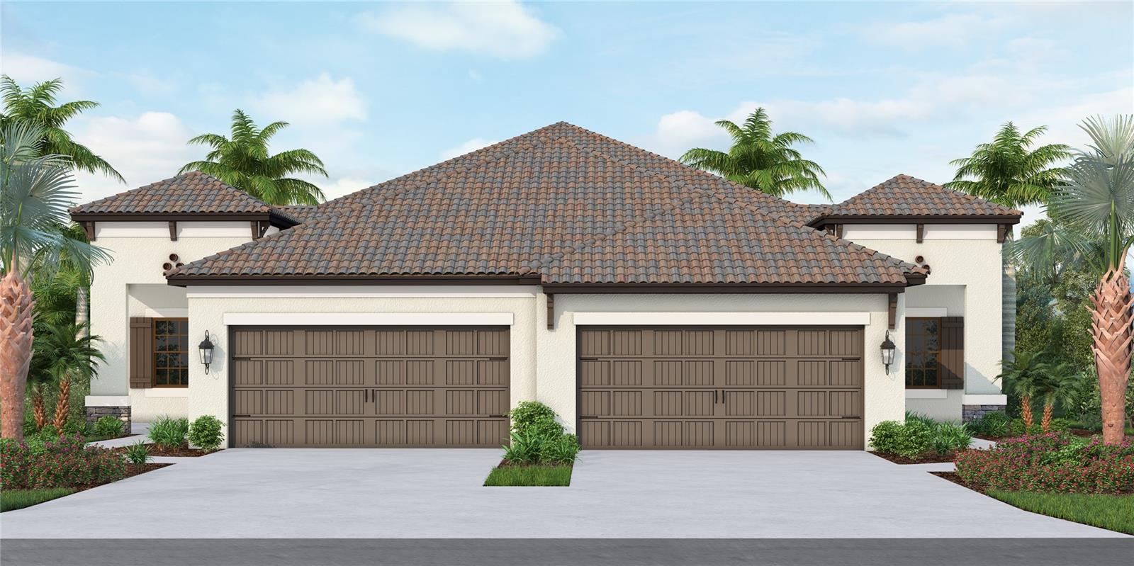 Under Construction. The Tidewater B by Neal Communities is a thoughtfully designed two-bedroom, two-bath twin villa offering a spacious, open-concept layout. The great room seamlessly connects to the dining area and a well-appointed kitchen featuring an island—ideal for both everyday living and entertaining.

A versatile den provides the perfect space for a home office or flex room. Sliding glass doors lead to a covered lanai, creating a comfortable outdoor retreat.

The owner’s suite offers two closets and a private bath with dual vanities, a walk-in shower, and separate water closet. The second bedroom is conveniently located near a full bath, making it ideal for guests.

Additional highlights include low HOA fees and no CDD fees, adding to the home’s overall value and appeal.