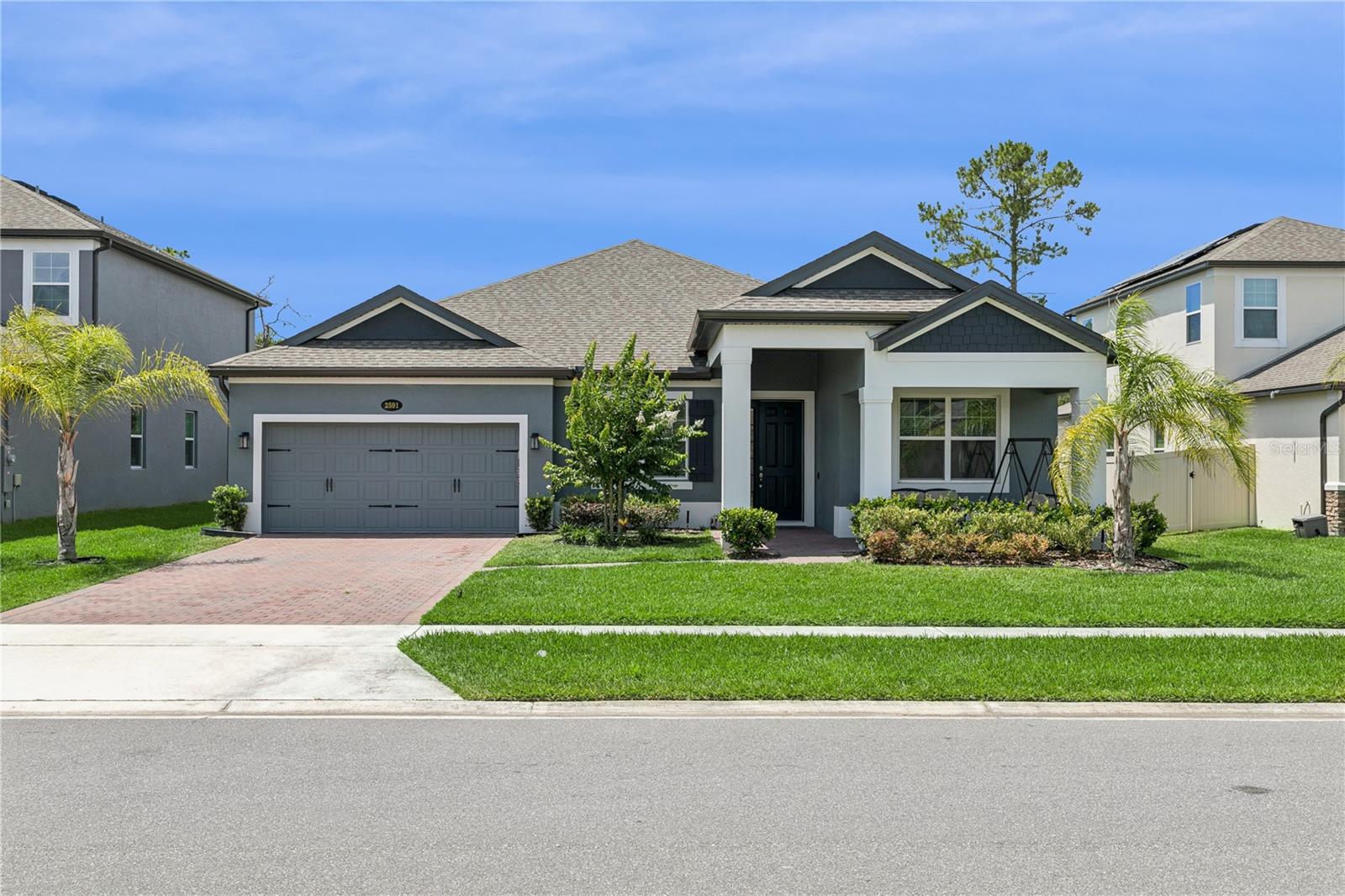 Beautiful modern single family home open floor plan with 4 bedrooms, 3 bathrooms and 2 car garage located in the desired GATED community of RED EMBER NORTH.  This location known for TOP-RATED SCHOOLS. Built by M/I Homes in 2023! Inviting  front porch with mature landscaping that adds Charm and Curb appeal. A welcoming foyer sets the tone, opening to a versatile flex room that easily adapts to your lifestyle as a formal home office, gym or playroom.  Beyond, the open-concept design unfolds into a bright and airy living area where the kitchen, dining, and family room come together seamlessly, creating the true heart of the home.  The chef-inspired kitchen impresses with a large center island, pendant lights, back-splash, stain still appliances abundant counter space, and a walk-in pantry for generous storage. Tucked away for privacy, the primary suite is a true retreat, featuring a spacious bedroom, a large walk-in closet, and a luxurious bath.  Other additional bedrooms share a well-appointed bathroom, making this home ideal for family or guests. Spacious laundry room with utility sink and storage space. Step outside to your backyard oasis- and a fully fenced yard for total privacy. This move-in ready home delivers the quality construction and intelligent design that M/I Homes is known for. Contact us today to schedule a tour!