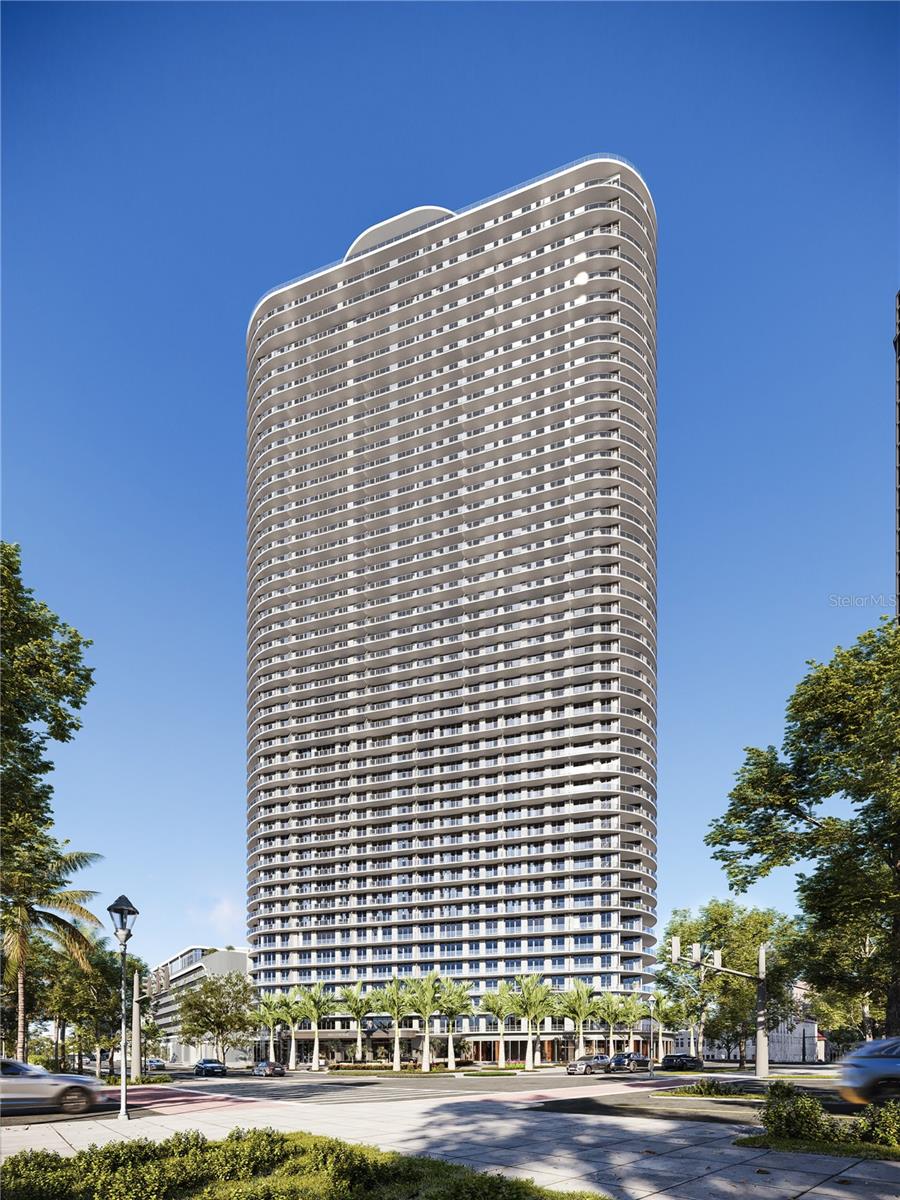 Experience luxury city living at The Residences at 400 Central, downtown St. Petersburg’s landmark 46-story condominium tower. This residence offers modern, open-concept floor plans with floor-to-ceiling glass and expansive terraces with panoramic views from Tampa Bay to the Gulf of Mexico. Residents enjoy an unparalleled amenity collection, including a 46th-floor Sky Lounge Observatory, resort-style pool deck, professional fitness and wellness center, theater lounge, private dining and co-working spaces, concierge, valet parking and more — all in the heart of vibrant Central Avenue.