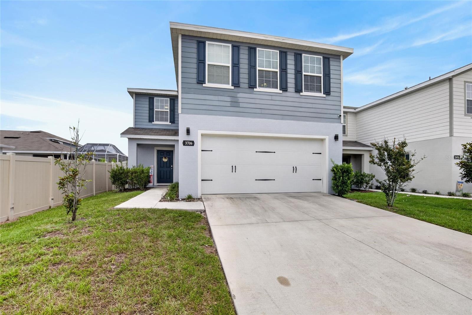 Why wait to build when you can move right into this beautifully upgraded 4-bedroom, 2.5-bath home in the highly desirable Zephyr Place community? Built in 2022 and offering nearly 1,900 square feet of thoughtfully designed living space, this home combines modern style, functional upgrades, and an unbeatable location in one of Pasco County's fastest-growing areas.
Step inside to an open-concept floor plan featuring tile flooring throughout the entire first floor, creating a seamless flow for everyday living and entertaining. The spacious kitchen is the heart of the home, complete with granite countertops, abundant cabinetry, a large center island, and all appliances included. CUSTOM SHELVING in the pantry provides exceptional organization and storage.
Upstairs, the private primary suite offers a relaxing retreat with a spacious walk-in closet enhanced by custom built-in shelving and an en-suite bath featuring dual sinks, granite countertops, and an UPGRADED GLASS-ENCLOSED SHOWER. Three additional bedrooms, a full bath, and convenient laundry room with custom shelving provide plenty of space for family, guests, or a home office.
Enjoy outdoor living in the FULLY FENCED backyard, perfect for pets, play, and entertaining. The premium homesite offers added privacy with no direct rear neighbors and additional green space beyond the fence line maintained by the HOA.
Zephyr Place is a family-friendly community with low HOA fees, no CDD fees, and Spectrum high-speed internet and basic cable included. Residents also enjoy smart home technology features, convenient access to shopping, dining, healthcare, and major commuter routes.
Located near the rapidly growing Two Rivers corridor, homeowners will benefit from future planned healthcare, recreational, educational, and community amenities proposed for the area. Just a short drive to Tampa Premium Outlets, Wiregrass, KRATE at The Grove, downtown Tampa, Tampa International Airport, and Florida's world-famous Gulf Coast beaches.
This move-in-ready home offers the perfect combination of affordability, upgrades, and location. Schedule your private showing today and discover why so many buyers are choosing to call Zephyr Place home.