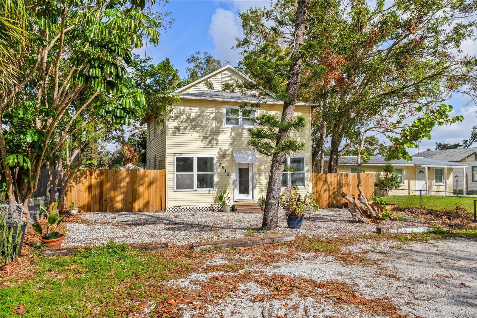 CASH-FLOW OPPORTUNITY! This INCOME-PRODUCING DUPLEX is already done for you and delivering strong returns with a 7% CAP RATE and SOLID ANNUAL TENANTS IN PLACE. The property has been BEAUTIFULLY UPDATED with all major mechanicals handled, including a NEW ROOF (2021), UPDATED AC UNITS (2021 upstairs and 2018 downstairs), and a FULL RE-PLUMB (2019) with PEX, PVC, and NEW SEWER lines. Both units feature UPDATED KITCHENS AND BATHROOMS along with DURABLE VINYL FLOORING THROUGHOUT, while the upstairs unit includes NEW APPLIANCES, CABINETS, AND COUNTERTOPS.

Each unit is INDIVIDUALLY METERED, tenants PAY ALL UTILITIES, and both are currently rented at $1,800 per month to excellent tenants. The downstairs unit is being sold TURNKEY FURNISHED and has previously been used as a SHORT-TERM RENTAL, offering additional income potential. The property is ideally located just 2 miles to downtown Sarasota, Right Next to Arlington park and pool, around the corner from Pinecrest and 3 miles to Bayfront Park, with close proximity to public transportation and the Legacy Trail.

Additional highlights include a FULLY FENCED YARD, SHADED BACKYARD SPACE, a LARGE COVERED STORAGE SHED, and PARKING FOR UP TO 5 VEHICLES. NO FLOOD INSURANCE IS REQUIRED with NO FLOODING OR STORM DAMAGE!!! This is a rare opportunity to own an UPDATED, STABLE, CASH-FLOWING PROPERTY from day one.