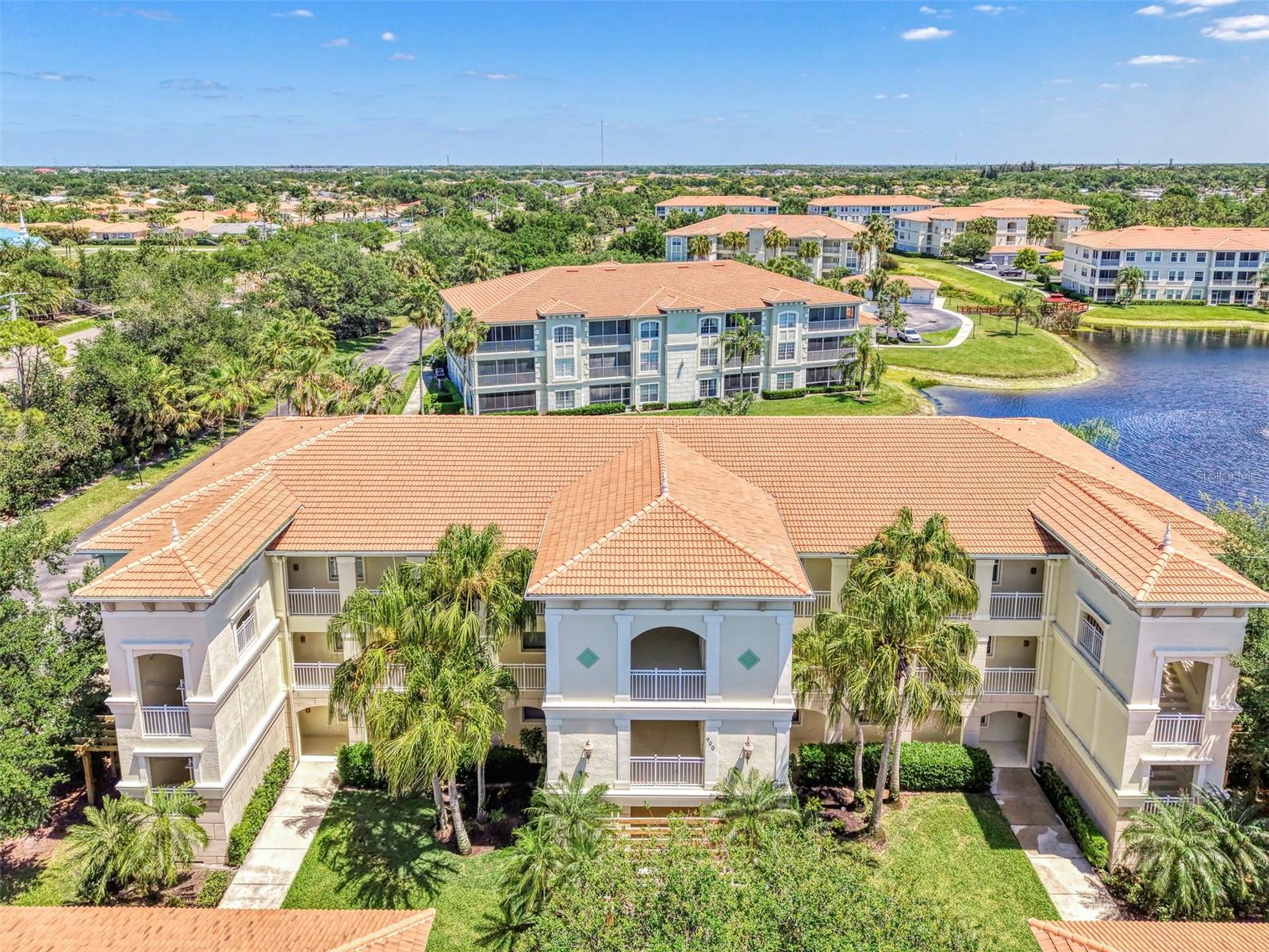 Appealing two bedroom, plus den, two bath, first floor, end-unit condo, in the desirable, San Lino community. Your condo features newer luxury vinyl floors in all rooms, plantation shutters on all windows and a beautifully remodeled master bathroom. The floor plan is a spilt bedroom one and there is a door on each side of the guest bath for private access from your second bedroom or den. The kitchen has a breakfast bar, granite counter tops, stainless appliances, wood cabinets and a large pantry. The laundry room is connected to a large (14X6) utility room that you could use however you like. The roof of the building was replaced in 2024 and the AC system was replaced in 2021. The condo is being sold furnished and there is a one-car garage that is included in the sale. The community offers a heated pool and clubhouse. This is a great central location just off of Venice Ave. and within 4 miles to beautiful downtown Venice and the beaches on the Gulf of America. Come see this great buy today!