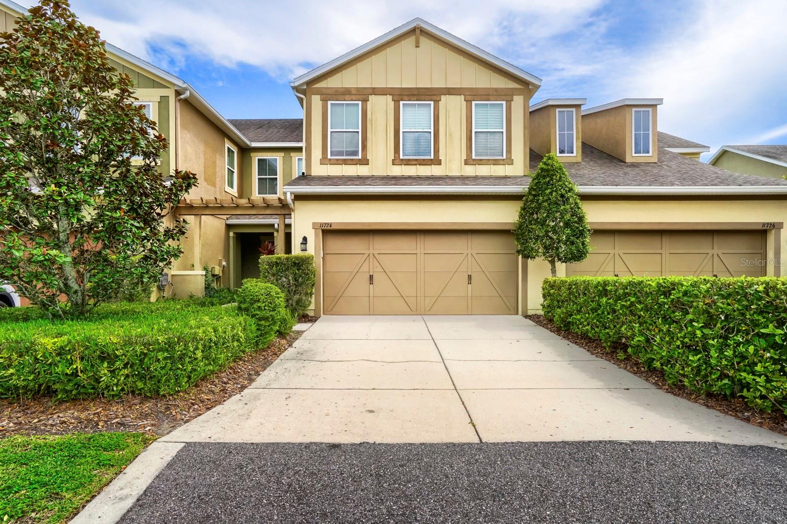 Welcome to this beautifully maintained townhome nestled in the sought-after Casa Lago community of Westchase. Built in 2012, this spacious residence offers approximately 2,344 square feet of thoughtfully designed living space with 3 bedrooms, 2.5 bathrooms, and a 2-car garage. The open-concept floor plan features a well-appointed kitchen overlooking the living and dining areas, creating the perfect space for both everyday living and entertaining. Upstairs, the generous primary suite offers a private retreat with an en-suite bath and ample closet space, while two additional bedrooms provide flexibility for family, guests, or a home office. Enjoy low-maintenance living in a prime Tampa location just minutes from shopping, dining, parks, top-rated schools, Tampa International Airport, and easy access to the Veterans Expressway. This exceptional home combines comfort, convenience, and style in one of the area's most desirable communities.