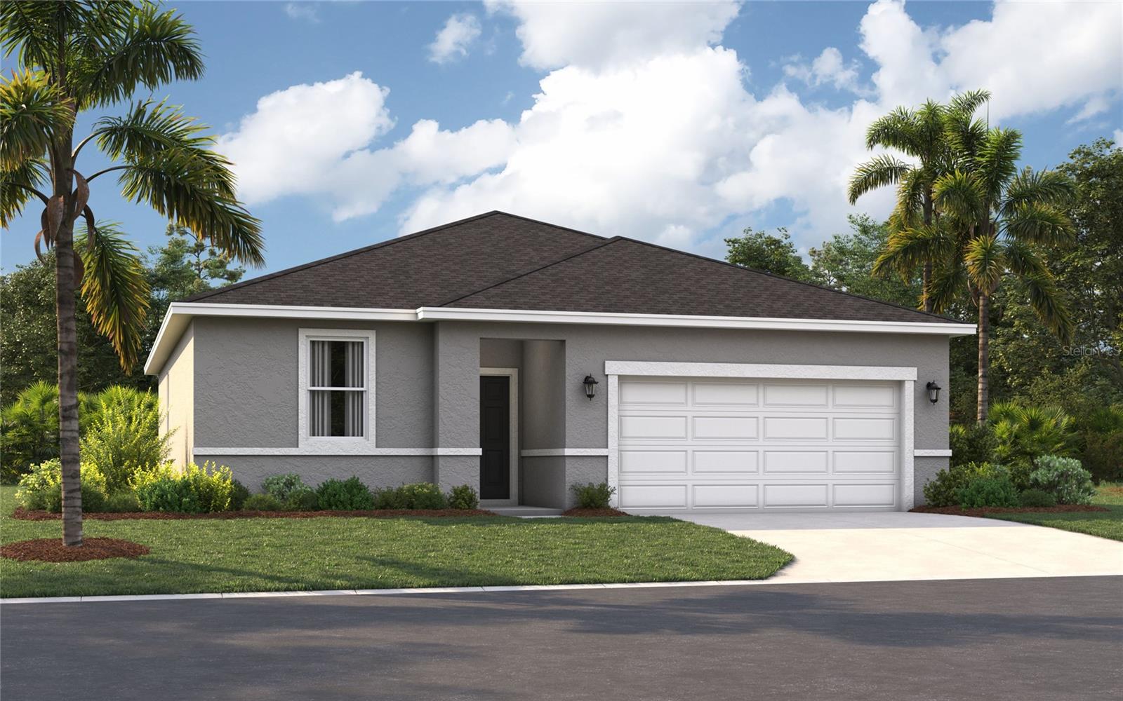 Virtually Staged. Pre-Construction. To be built. Welcome to Sorrento Pines, one of Stanley Martin’s most sought-after communities in Central Florida. Set in the charming town of Sorrento, this neighborhood is surrounded by the natural beauty and outdoor recreation that make Lake County such a desirable place to call home. With more than a thousand lakes nearby, residents enjoy endless opportunities to get outside and explore. Just minutes from home, you’ll find Eagle Dunes Golf Club, Rock Springs Run State Park, Dream Horse Equestrian Center, and a variety of parks, trails, and nature preserves.

The Portland is the perfect floorplan to take advantage of the Florida lifestyle. In this home guests are greeted by a covered entryway that leads into a spacious main level living area. No matter where you are in this space, the open floorplan is a great place for entertaining family and friends. The kitchen island, allows for natural movement through the main level, keeping the kitchen as the focal point of the home. Two spacious bedrooms share a hall bath on the main level, and the real showcase of this home is the primary suite which offers the utmost luxury and privacy. You have everything you need with dual vanities, a large walk-in closet, and standing shower. This home is an oasis for those looking for a new construction home, built for the way you live! *Photos are from a similar home.