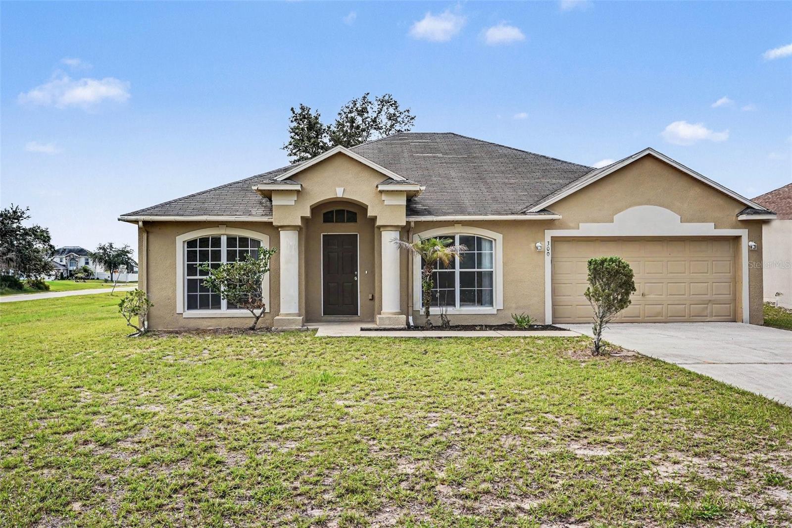 Welcome to 300 Kingfish Dr, a 3-bedroom, 2-bath home nestled in the Poinciana community of Kissimmee, FL. The interior features a mix of tile, laminate, and carpet flooring throughout, with a functional layout that is ready for your personal touch. Step outside to a screened-in patio perfect for enjoying Florida's weather year-round, with a spacious unfenced backyard offering plenty of outdoor potential.
Poinciana is a well-established and growing community offering affordable living with convenient access to US-17, shopping, dining, and just a short drive to all that Central Florida has to offer. Schedule your showing today!