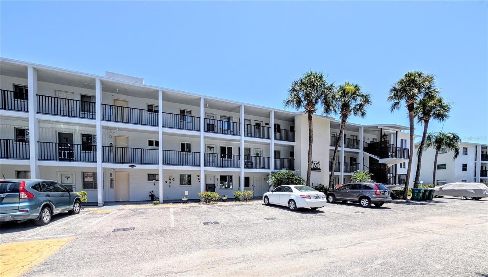 Prime location for this stunning 2-bedroom ground floor condo. Step out your back door for easy access to the heated pool, clubhouse, shuffleboard and more. Enjoy this completely remodeled ground floor condo with a nicely designed kitchen that boast solid wood, soft close cabinets, beautiful granite counters, and nice stainless appliances. The bathroom has a step in shower, an updated sink/vanity, mirror and toilet. The flooring through the home have also been nicely updated. There is nothing left to do here to move in, because even the electrical panel has been updated. This is the Deluxe 2/1 that has a utility room where the washer and dryer can easily be installed. With the small Hot Water On Demand water heater there is plenty of room. Or if it is preferable to use the laundry room, there is a very well kept one that is just a few steps away. The Third Bayshore Condominiums is a very active 55+ community that is centrally located to Florida's award winning West Coast Beaches and all the activity that both Downtown Bradenton and Sarasota have to offer.