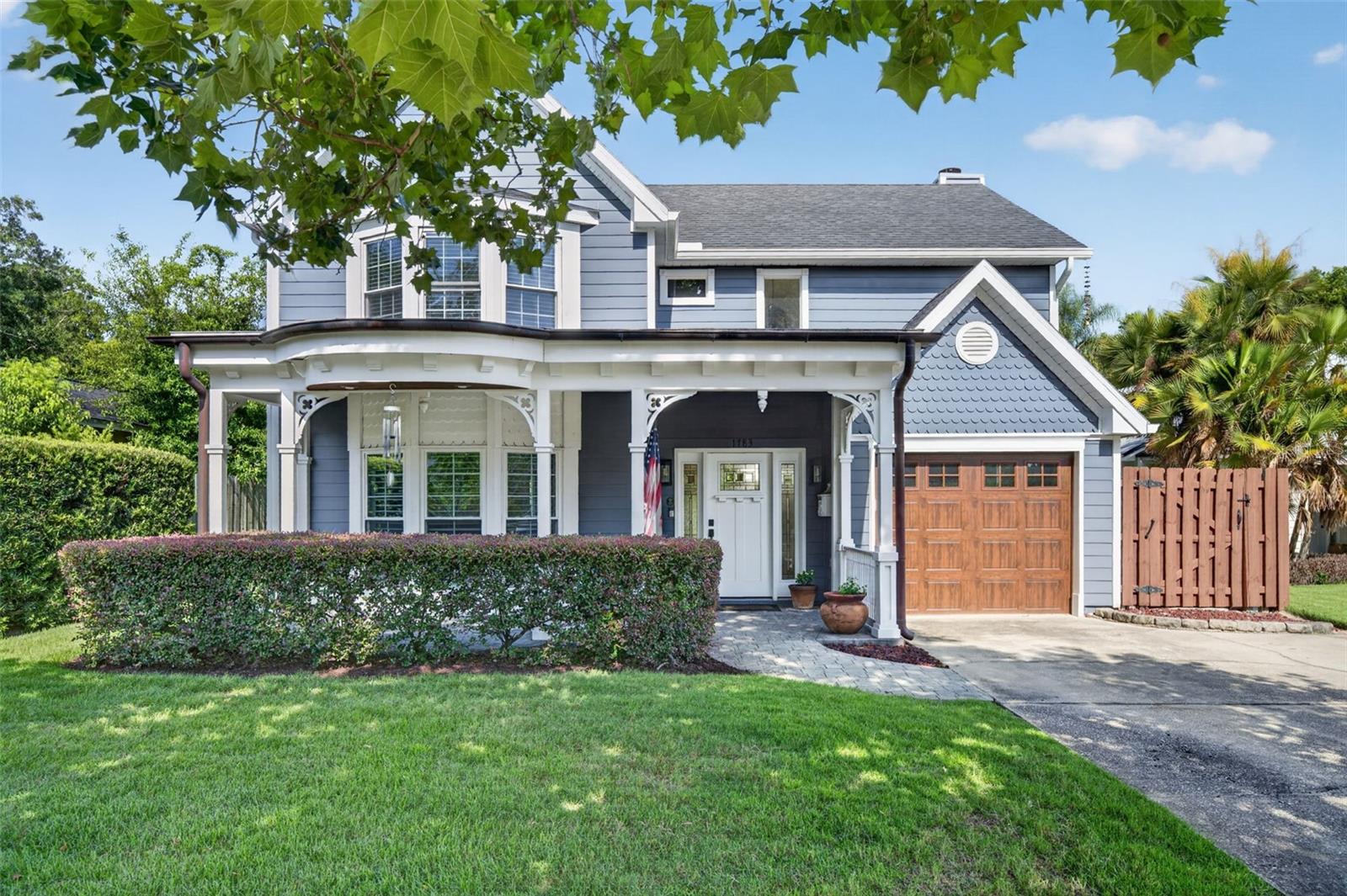 Perfectly positioned between Maitland and Winter Park, this beautifully maintained 3-bedroom, 2.5-bath pool home offers an exceptional combination of charm, character, and an unbeatable location just minutes from the shops and restaurants of Park Avenue.
Warm hardwood floors flow throughout the home, while the impressive two-story family room showcases soaring ceilings and a wood-burning fireplace that creates a welcoming gathering space. Separate living and dining rooms provide flexibility for both everyday living and effortless entertaining.
The kitchen is thoughtfully designed with newer stainless-steel appliances and opens to the family room. French doors invite you outside to a private backyard retreat, while the adjacent sunroom is the perfect place to enjoy morning coffee with peaceful views of the pool and lush landscaping.
Upstairs, you'll find three spacious bedrooms and two beautifully renovated baths. The primary suite is filled with natural light from a charming bay window and features a spa-inspired bath with marble floors, quartz countertops, dual vanities, and timeless subway tile.
Step outside to your own backyard oasis. The covered lanai, complete with a summer kitchen, overlooks a newer saltwater pool and an expansive brick patio, creating the ideal setting for year-round outdoor living, entertaining, or simply unwinding in a private, tranquil setting.
Adding to its appeal, the home is located just one house from the Winter Park city limits and is zoned for highly acclaimed Dommerich Elementary, Maitland Middle, and Winter Park High School. Enjoy the convenience of nearby Lake Lily, Enzian Theater, Maitland City Centre, and the boutiques, dining, and vibrant lifestyle of Winter Park's famed Park Avenue.
This home offers the rare opportunity to enjoy a peaceful neighborhood setting with the very best of Maitland and Winter Park just moments away.