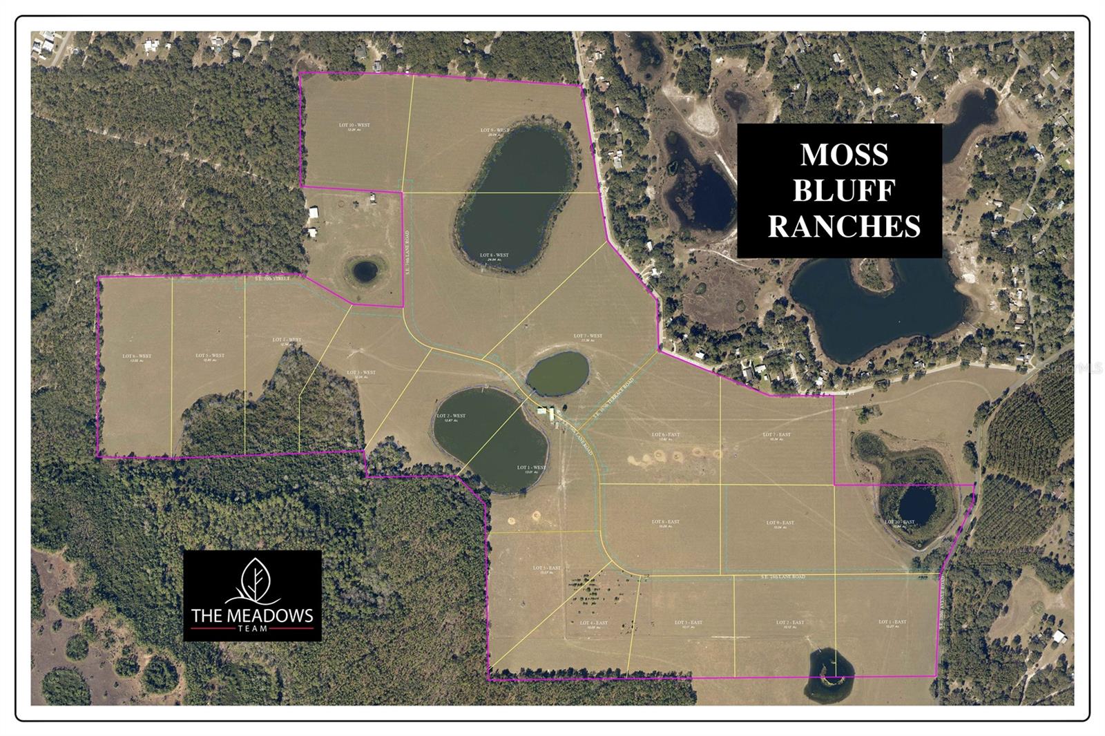 MOSS BLUFF RANCHES - Land