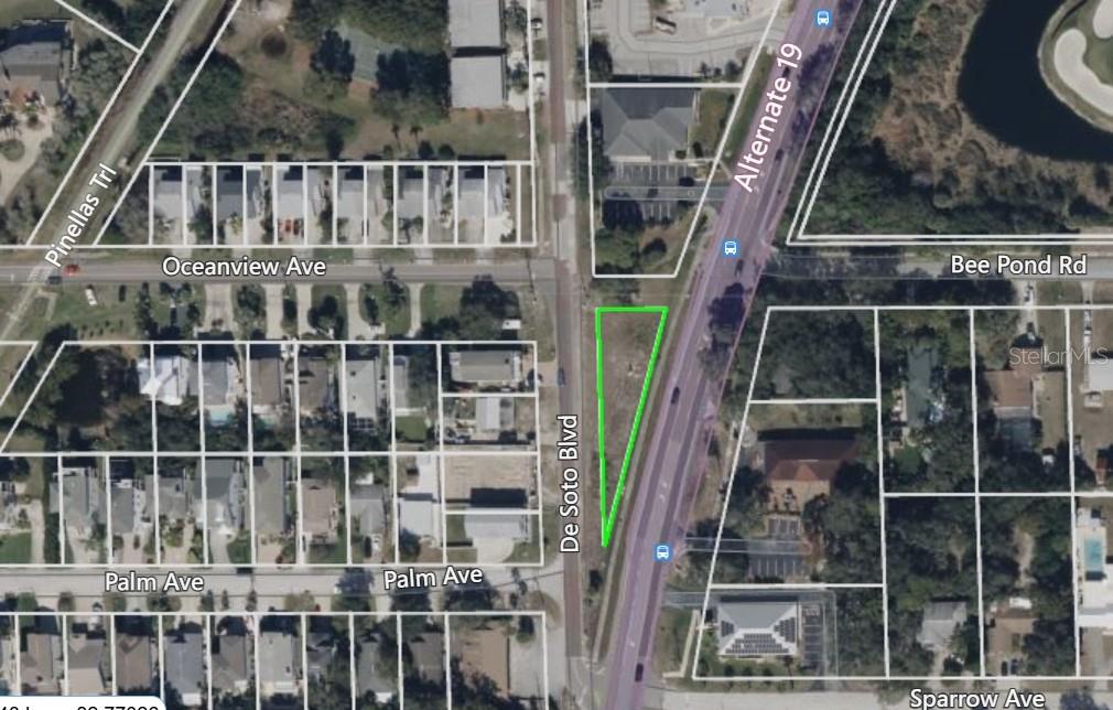Excellent opportunity to acquire 0.20± acres (8,712± SF) of commercial vacant land in the highly desirable Palm Harbor market. Ideally located at the corner of Alternate US 19 and DeSoto Boulevard, this highly visible corner parcel offers approximately 17,000 cars daily and outstanding exposure for your future business.
The property is well suited for a variety of commercial uses, including professional office, boutique retail, medical, or service-oriented businesses (buyer to verify zoning and permitted uses). Surrounded by established residential communities, retail, and professional services, the site offers convenient access and excellent visibility along one of Palm Harbor's primary commercial corridors.
With limited small commercial parcels available in the area, this is an exceptional opportunity for an owner-user, developer, or investor looking to establish a presence in one of Pinellas County's most desirable markets. Buyer to verify all zoning, permitted uses, dimensions, and utility availability during due diligence.