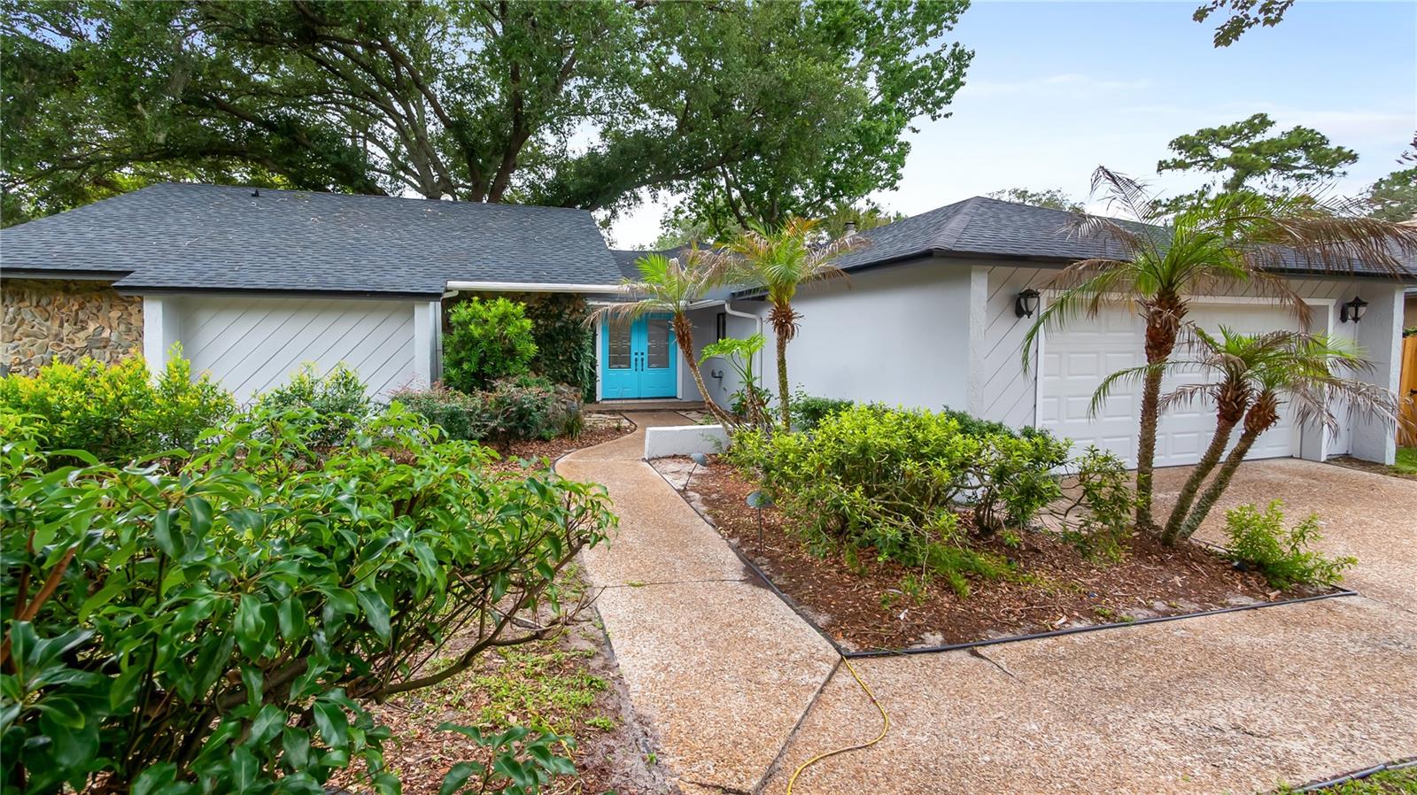 Pull over HONEY! This home is move it ready. Roof. 2023. AC 1 2020, AC 2 2022. Look at the cute swing in the front yard. That looks like a great home to relax in. Let's take a look. As you walk up to the home you are greeted by double doors making it feel like a grand entrance. Enchanted ivy grows to the left of the entrance. Immediately upon entering the home you can access the updated kitchen. To the right of the entry you have the huge living room which can take you to the laundry room and garage. The living room features a wood burning fireplace as well as being open to the kitchen. There is a nice spot for stools so you can eat a quick breakfast without going to the dining room.  The kitchen is nicely appointed with white shaker cabinets and subway tile. Also off of the living room is a HUGE family room with vaulted ceilings and plenty of natural light from large sliding doors that leads to the back yard. Off of the family room is a nice area that would make a great little office space. Back through the kitchen and down the hall you will find all three bedrooms. The master is plenty spacious and the ensuite bathroom has lots of space. There is currently a nice long double vanity and large shower.   The master bath has been updated! Quartz counters, double vanity with a spot for a stool to do you facial maintenance regimen.  There is a door that leads to the back yard making it easy to clean up after playing or working in the back yard. The home has fresh paint inside and out.  Luxury vinyl plank throughout the home makes maintenance a breeze. Come add your personal touches to really make this home shine! Lake Brantley Beach park with all amenities including boat ramp, volleyball sand court, playground, grills, basketball court and ability to rent pavilion. The same for Riverside park which also has tennis courts, ball fields, larger covered pavilion and nature trails. The clubhouse playground and tennis courts across Wekiva Springs Rd. Maintenance of all common areas including the path to the beach by our house. Several family events throughout the yr incl Halloween costume parade, egg hunts, Christmas parade, and parties with games, bounce houses, etc. Don't miss out. Contact us today!