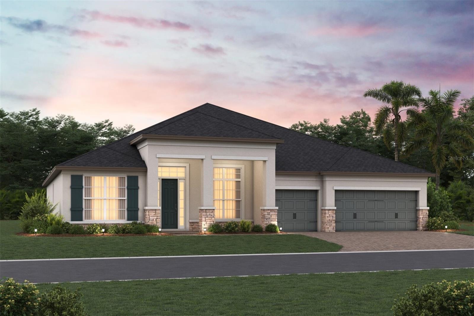 Under Construction. Welcome to 3078 Solace Way in Orlando: a beautifully designed new construction home built by M/I Homes. This 2-story home offers 3,022 square feet of thoughtfully planned living space with 5 bedrooms and 4 bathrooms, ideal for comfortable everyday living and effortless entertaining.

Step inside to discover an open-concept living space that creates a seamless flow between the main gathering areas. The quality of design is evident throughout, from the well-appointed finishes to the functional layout that balances shared spaces with private retreats.

Additional highlights include formal living and dining rooms, a massive upstairs bonus room with an attached bathroom, a huge covered lanai, and a 3-car garage.

Your spacious owner's bedroom provides the perfect space to unwind at the end of the day, and features a spa-inspired en-suite bathroom with a separate tub and shower, split vanities, and two walk-in closet.

The covered lanai extends your living space outdoors, perfect for enjoying Florida's warm weather year-round. The surrounding neighborhood offers a welcoming atmosphere with convenient proximity to parks, making it easy to enjoy outdoor recreation and nature trails just minutes from your front door.

With its generous square footage, thoughtful design, and desirable neighborhood setting near parks and green spaces, this home delivers both comfort and quality in every detail.