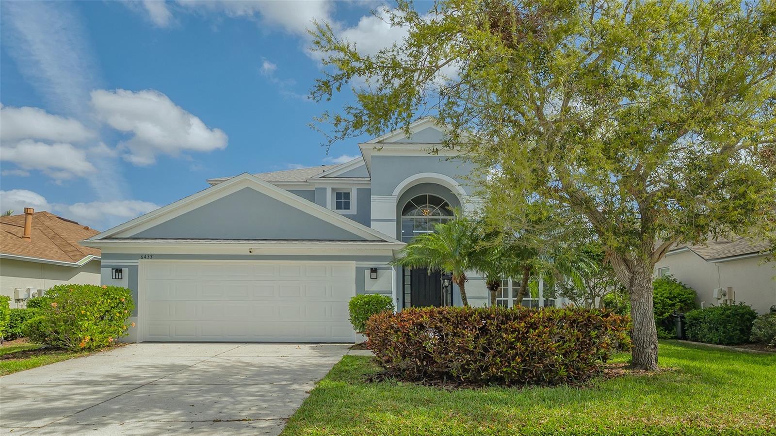 Located in Greenbrook Run of Lakewood Ranch, home has low HOA and CDD in Flood Zone X. This is a must see, owner has spared no expense with all the upgrades added to this home! Home offers 4 bedrooms, master on first floor, 3 ½ bathrooms, den, bonus room, living, dining and family rooms. Eat in kitchen offers bay window with bench seating at table area, Samsung stainless steel appliances, granite counter tops, tile back splash, white wood cabinets and plank tile flooring. House has been updated with 5” wood baseboards, flooring (tile, wood and luxury vinyl – no carpet) and Sherwin Williams paint throughout. All Bathrooms have NEW quartz counter tops, toilets, tile floors, vessel sinks, faucets, fixtures, lights, mirrors, medicine cabinets, shower tile and new upstairs tubs. All bedroom’s closets have wood built-in shelving, tray ceilings (also in bonus room) with recessed lighting. White wood Ship lap in some areas and wood chair rail with picture framing in dining/living rooms add charming character to the home. Added Bonus…Roof replaced in 2022, 50-gallon gas water heater in 2020 and exterior of home painted in 2022. Laundry room has recessed lighting, large Samsung front load stackable washer/dryer and built-in bench with shelves and coat hooks. Back yard is perfect for anyone looking to build a pool or fence in for additional privacy and has natural gas line for grill. Home is close to Greenbrook Adventure Park that connects to numerous walking/bike trails, and also has a dog park, playground, in-line skating rink, sand volleyball court, work out area, basketball court and large green space used for soccer, baseball and other events throughout the year. Also included at Adventure Park is a new Pavilion with picnic tables, benches, bathrooms and grill area perfect for events. Schools within the “Ranch” consists of both public and private with excellent ratings. Lakewood Ranch is conveniently located close I-75 and many attractions in Florida and the surrounding area such as UTC Mall, many golf courses, Premier Sports Center, beaches including the white sand at Siesta Key and much more the Sunshine State has to offer!