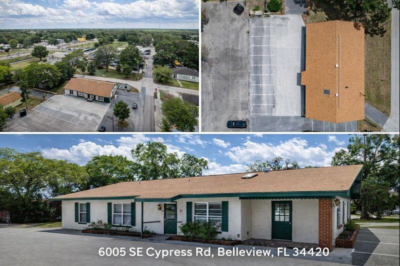 Offered for sale is a standalone commercial building located at 6005 SE Cypress Rd in Belleview, Florida, totaling approximately  2,584 ± SF on .25 acres and situated adjacent to 6040 SE Front Rd. The property is part of a two-building campus and may be purchased individually or in conjunction with the neighboring parcel.

The building was most recently utilized as overflow and emergency occupancy for an assisted living facility and is currently licensed for 8 assisted living beds, making it well-positioned for continued healthcare-related use or adaptive reuse for other permitted commercial purposes, subject to zoning and regulatory approvals.

The site benefits from shared parking and cross ingress and egress with the adjacent Front Road property, allowing for efficient site circulation and operational flexibility.