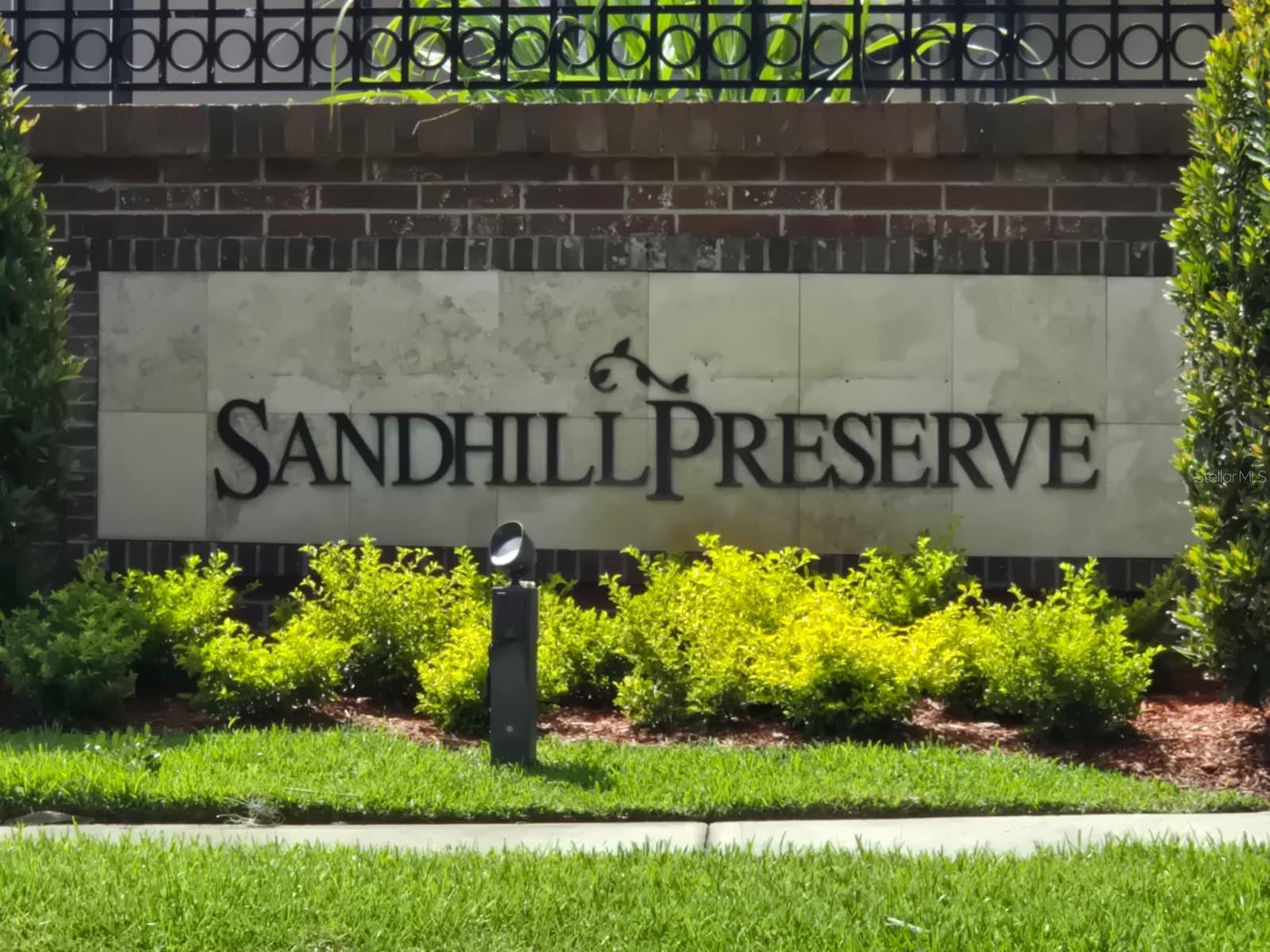 SANDHILL PRESERVE - Residential