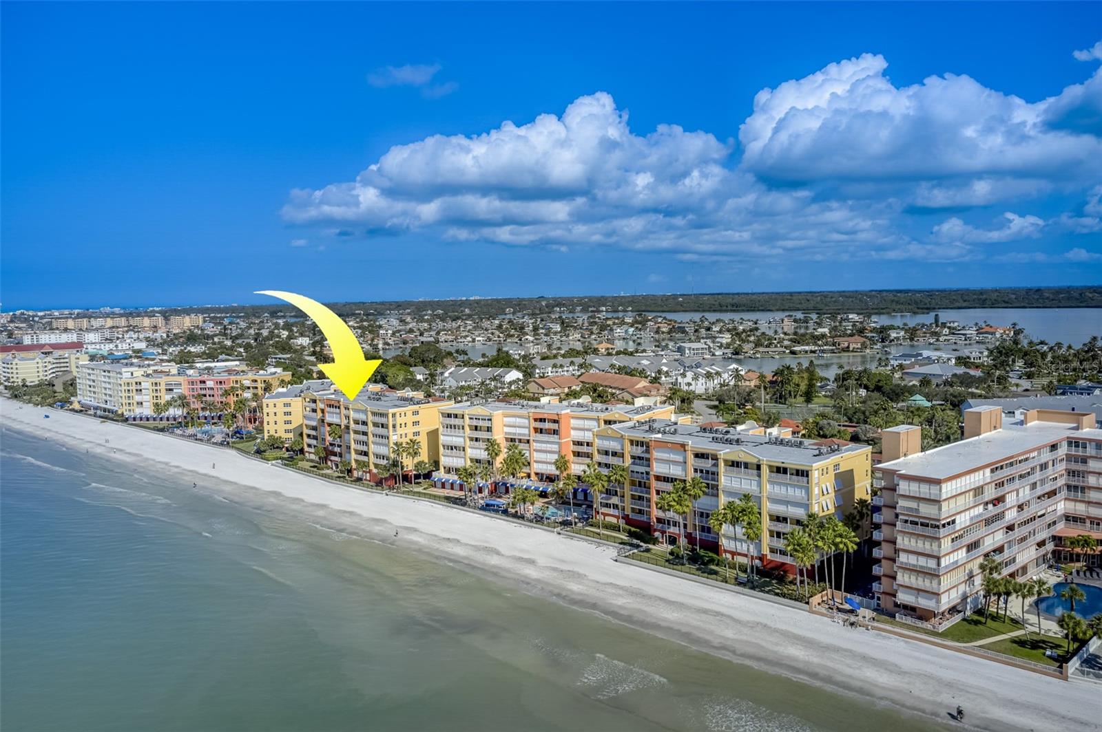 Escape to your perfect beach getaway at this beautifully appointed 3-bedroom, 2-bathroom condominium located on the third floor of the exclusive Tides Beach Club in North Redington Beach. Designed with comfort and relaxation in mind, this spacious vacation home offers everything you need for an unforgettable stay on Florida's stunning Gulf Coast.

Nestled within a gated, Gulf-front community, Tides Beach Club is a true beachfront paradise. Guests enjoy access to an array of resort-style amenities, including three heated swimming pools, relaxing hot tubs, a clubhouse, fitness center, lush tropical landscaping, and direct access to the sugar-white sands and sparkling waters of the Gulf of Mexico.

The location couldn't be better! Leave your car behind and enjoy short walks to outstanding local restaurants, beach bars, coffee shops, and nearby attractions. Whether you're looking for a relaxing day by the pool, a sunset stroll on the beach, or fresh seafood just minutes away, you'll find it all within easy reach.

Your host is committed to making your stay exceptional by providing thoughtful touches and all the essential amenities needed for a comfortable, worry-free vacation.

Whether you're planning a family vacation, a couples' retreat, or a getaway with friends, this inviting condo at Tides Beach Club is the perfect place to create lasting memories.

Don't wait—your dream beach vacation is calling. Book your stay today! TAXES ARE 13% AND A $295 CLEANING FEE IN ADDITION