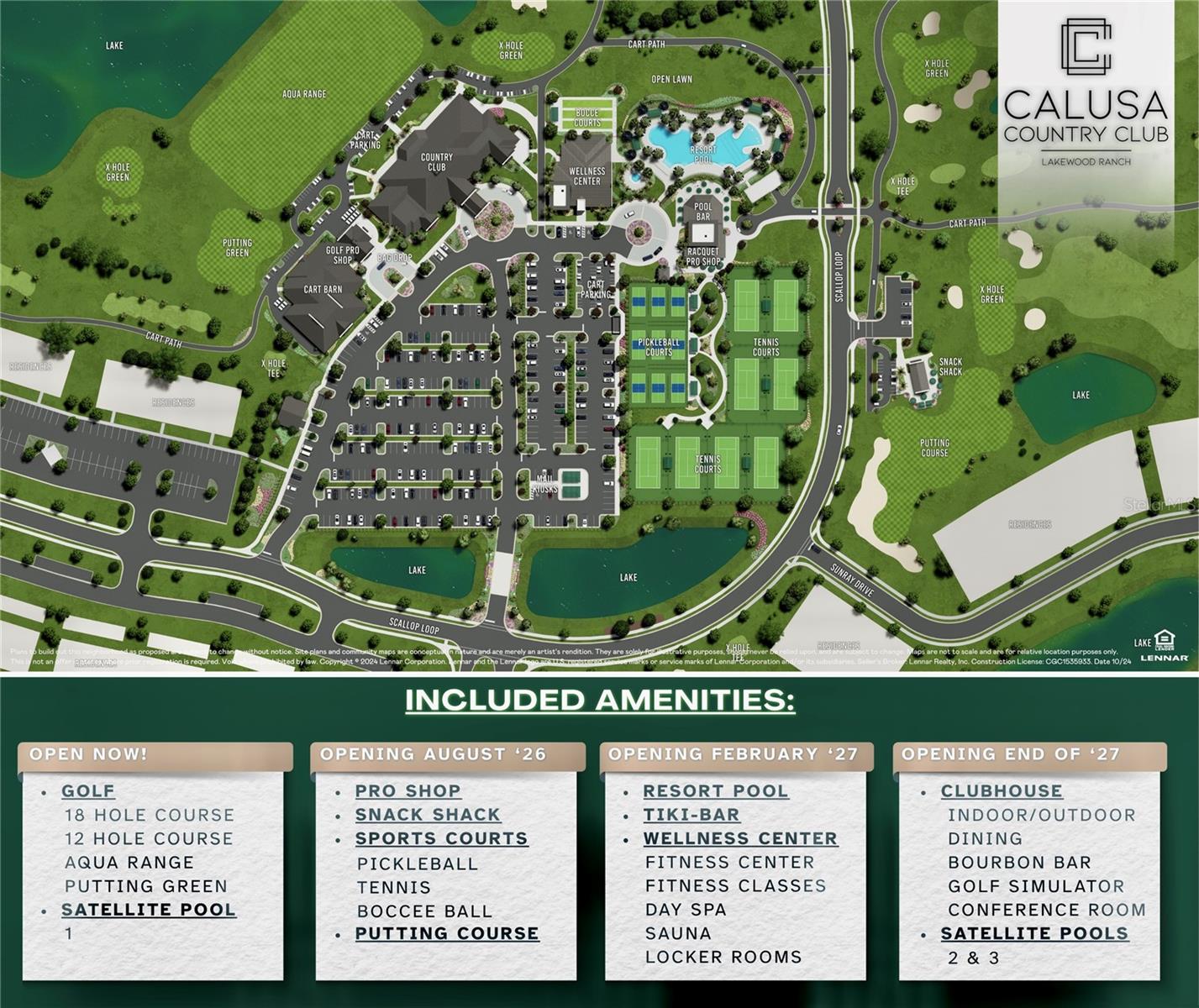 CALUSA COUNTRY CLUB - Residential Lease