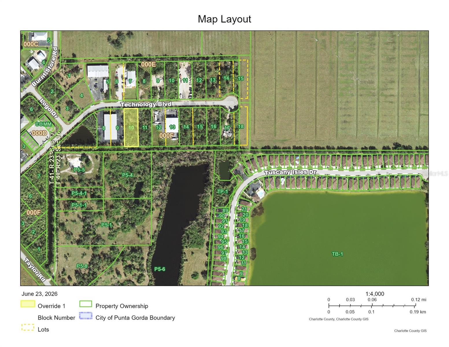 CHARLOTTE COMM CENTER - Land
