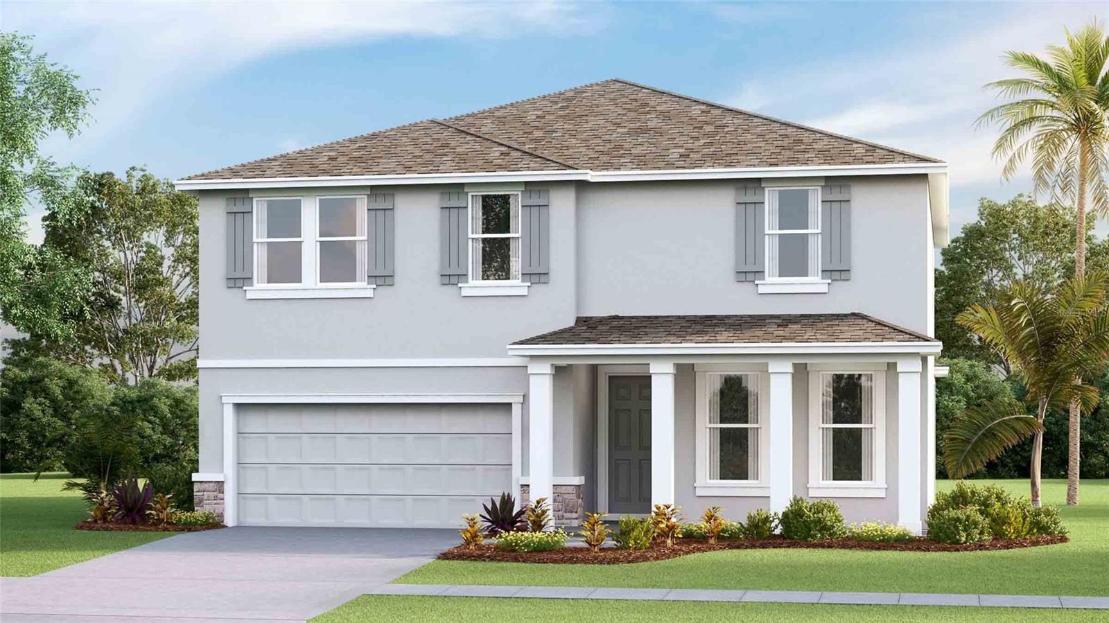 Under Construction. The builder is offering buyers up to $25,000 towards closing costs with the use of a preferred lender and title company. Located off SR-56, Woodcreek offers new homes in Wesley Chapel with a prime location that you won’t want to pass up. At the center of this growing city, you’ll be just 15 minutes from I-75 and Tampa Premium Outlets, Main Event Entertainment, and just 5 minutes from Wiregrass Mall and its several dining establishments such as Grill Smith, Red Robin, Noble Crust, and countless other options. Several hospitals serve the area such as St. Joseph and Advent Health, which is just minutes from the community. Pasco County Schools are within 10 minutes of Woodcreek, as is the soon-to-be Wesley Chapel Sports Complex. Target and Publix are all right down the road as well. 
Woodcreek features express and tradition series that include Luxury Vinyl in the main living and dining area, a stainless-steel appliance package, and quartz countertops. Each home is built with durable concrete block construction on the first and second stories and includes Smart Home System for seamless modern living.

Pictures, photographs, colors, features, and sizes are for illustration purposes only and will vary from homes as built. Home and community information, including pricing, included features, terms, availability, and amenities, are subject to change and prior sale at any time without notice or obligation. Materials may vary based on availability.