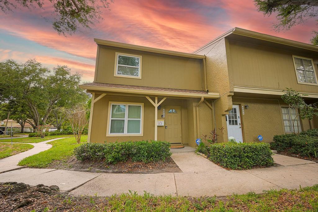 CORNER UNIT! Beautifully updated move in ready townhome in the desirable Morgan Woods community.Combining modern updates with an unbeatable Tampa location, this move-in-ready home offers the perfect blend of comfort, style, and convenience.

Step inside to discover a bright, inviting interior featuring tile flooring throughout, fresh interior paint, updated lighting, and energy-efficient windows. The remodeled kitchen showcases real wood cabinetry, granite countertops, stainless steel appliances, and plenty of workspace for cooking and entertaining. Both bathrooms have been tastefully renovated, and the convenient indoor laundry closet adds everyday functionality.

Outside, enjoy your own private, vinyl-fenced backyard complete with a covered patio, fresh landscaping, and new sod—an ideal space for morning coffee, weekend barbecues, or simply relaxing outdoors. The home also includes two assigned covered parking spaces located just behind the property.

Residents of Morgan Woods enjoy fantastic community amenities, including a swimming pool, clubhouse, and beautifully maintained grounds—all with low HOA fees. Conveniently located in the heart of Tampa, you’ll be just minutes from shopping, dining, entertainment, major highways, Tampa International Airport.

Whether you’re searching for your first home, a low-maintenance lifestyle, or an excellent investment opportunity, this turnkey townhome is one you won’t want to miss!