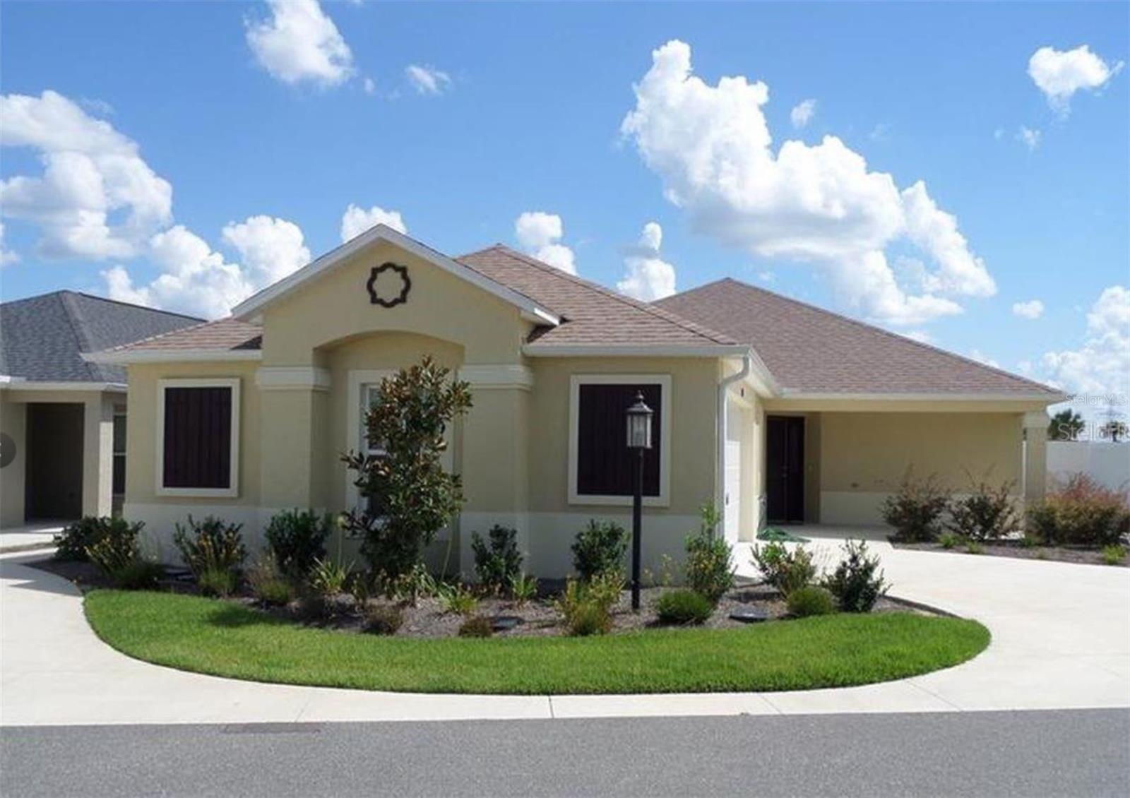This Rental home is available Long Term. This Stunning 3 Bedroom, 2 Bath "Avondale" Bungalow Courtyard Villa is conveniently located in the Reagan Villas is completely "Turn Key" furnished and ready for you to move right in! Featuring; King size bed in the Master Suite, Queen size bed in the Guest Bedroom and the third Bedroom is furnished as a Den (has a closet). Just a minute away from the Moyer Recreational Center and very close to the Colony Shopping Center and Brownwood Downtown Square for additional shopping and dining. Many Features include: Gourmet Kitchen with upgraded appliances, Island and plenty of storage, ceiling fans, Tiled Master Shower and Guest tub/shower, blinds, oversized 2 Car Garage with Laundry sink, covered front porch, screened lanai and a huge courtyard, lots of windows for plenty of natural light and home faces North. Rent includes; Village Amenities, Internet, Cable, Electric, Water, sewer, garbage removal and yard care. Call Today!