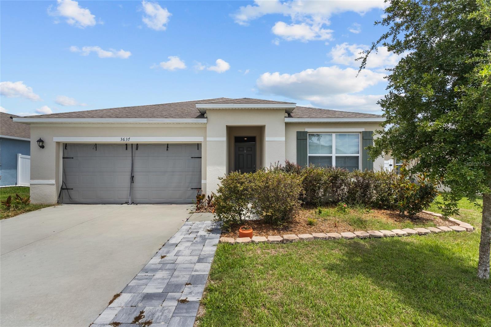 Welcome to 3637 Diving Dove Lane in beautiful Bartow, Florida — a wonderful place to call home! Nestled in a family-friendly neighborhood, this property offers the perfect combination of comfort, convenience, and community living. Residents love the peaceful surroundings, well-maintained homes, and welcoming atmosphere that make this area ideal for families of all sizes. This home also has a few key upgrades including a whole house water filtration system, fully fenced yard with modern vinyl, Professionally widened driveway with pavers and upgraded pantry shelving! Kitchen appliances convey
One of the standout features of the community is the beautiful community pool, providing the perfect place to relax, cool off, and enjoy time with family and neighbors. It’s a great amenity for enjoying Florida’s sunshine year-round.
The location is truly hard to beat. Conveniently situated near shopping, dining, schools, parks, and major roadways, this home provides easy access to everything you need while still offering the charm and tranquility of suburban living. Whether you’re commuting for work, enjoying local recreation, or spending weekends exploring Central Florida attractions, you’ll appreciate how centrally located this home is.
Families will especially enjoy the sense of community and the nearby amenities that make everyday living enjoyable and convenient. With plenty of space to relax and entertain, 3637 Diving Dove Lane is the perfect opportunity to enjoy the Florida lifestyle in a desirable Bartow location.