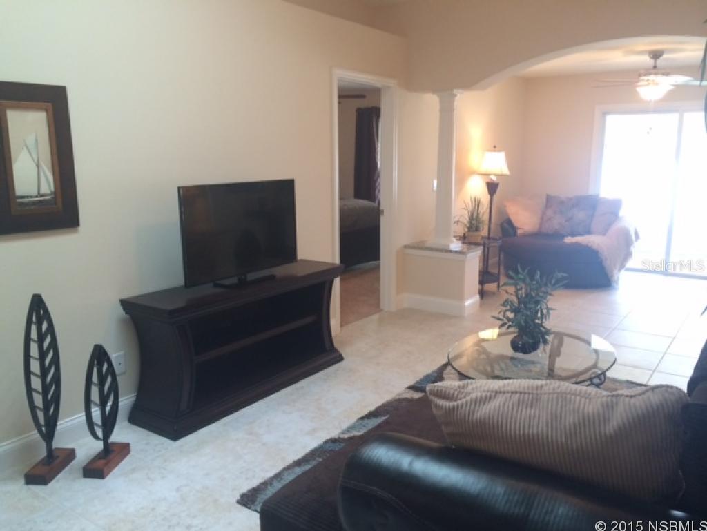 2015 VOLUSIA COUNTY PARARDE OF HOMES BLUE RIBBON AWARD RECIPIENT! BRAND NEW MAINTENANCE-FREE LUXURY PATIO HOMES (THIS IS AN INTERIOR UNIT, SKYLIGHTS ADDED FOR EXTRA LIGHT). Prior phase is SOLD OUT. NEW PHASE WITH THE LARGER & IMPROVED "SANDPIPER" UNIT WITH LOADS OF SPACE! Enjoy fine luxury appointed extras that are INCLUDED in your price, NOT CHANGE ORDERS. Also, relax in the clubhouse, pool & spa, over-water gazebo, play tennis or visit any of the nearby golf courses for a round. Luxuries include energy-efficient block construction with insulated windows, walls and attic, architectural shingles, 18" porcelain tile flooring, decorator tile at showers and tubs, granite counters in kitchen and baths, wood cabinetry in kitchen and baths, crown mold cabinetry trim in kitchen, stainless steel appliances and under-mounted sink in kitchen, 2-color wall and trim finishes, decorator columns, vaulted ceilings with skylights, walk-in closets, recessed lighting, designer fixtures and light switches, 2-car garage with W/D hook-ups, water views and 10-minutes to the beaches and river, close to all major shopping, dining and New Smyrna's Famous entertainment schedule, including art shows, car shows, parades and more. Don't wait, reserve your unit today. ALL INFORMATION IS ASSUMED ACCURATE BUT NOT GUARANTEED. BUILDER/DEVELOPER MAY CHANGE INFORMATION WITHOUT NOTICE. VIRTUAL TOUR, PHOTOS AND INFO ARE FOR SAMPLE OF DEVELOPERS' PRIOR PROJECTS AND SHALL NOT BE USED AS AN EXACT REPRESENTATION FOR THIS DEVELOPMENT. ALL VIEWERS SHALL HOLD HARMLESS DEVELOPER, BUILDER AND/OR REALTOR(S). ;Water: City