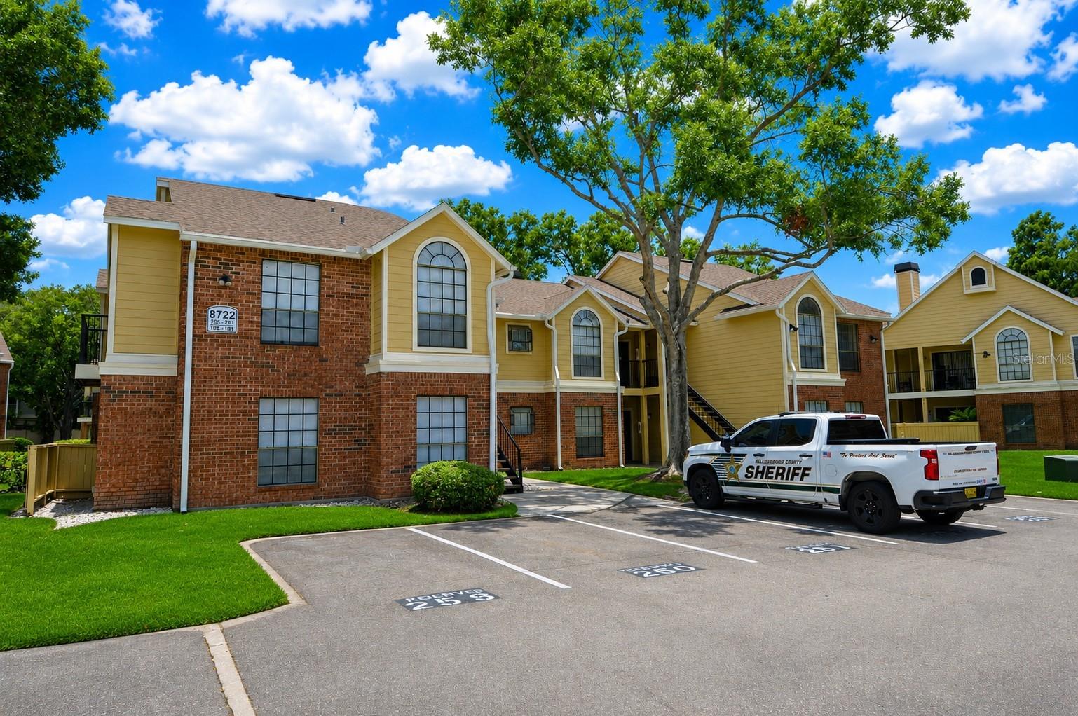 Welcome to Paradise at The Grand Reserve Condominiums in Tampa. This condo is a one bedroom and one bathroom with white kitchen cabinets, large closet pantry, granite countertops, stainless steel appliances, high ceiling, large windows, luxury waterproof vinyl plank floors throughout, big bedroom and walk in closet, and bathroom white vanity with a stand-up shower and linen closet. located on the 1st floor with covered fenced in patio and storage rm. garden view. Rent Includes: Trash and 1 assigned parking spot. No pets allowed. The Grand Reserve Condominiums in Tampa is a gated community with great amenities from a Clubhouse, laundry facility, resort style swimming Pool & Spa, cabanas, Fitness Center, lighted Tennis courts, gazebo and walking trails. You are just South of Carrollwood and steps away from the heart of Tampa's shopping, dining, arts & culture, Raymond J. Stadium, Veterans and 275, Downtown Tampa, Tampa International Airport and a short drive to the beautiful Gulf coast beaches and St. Petersburg.