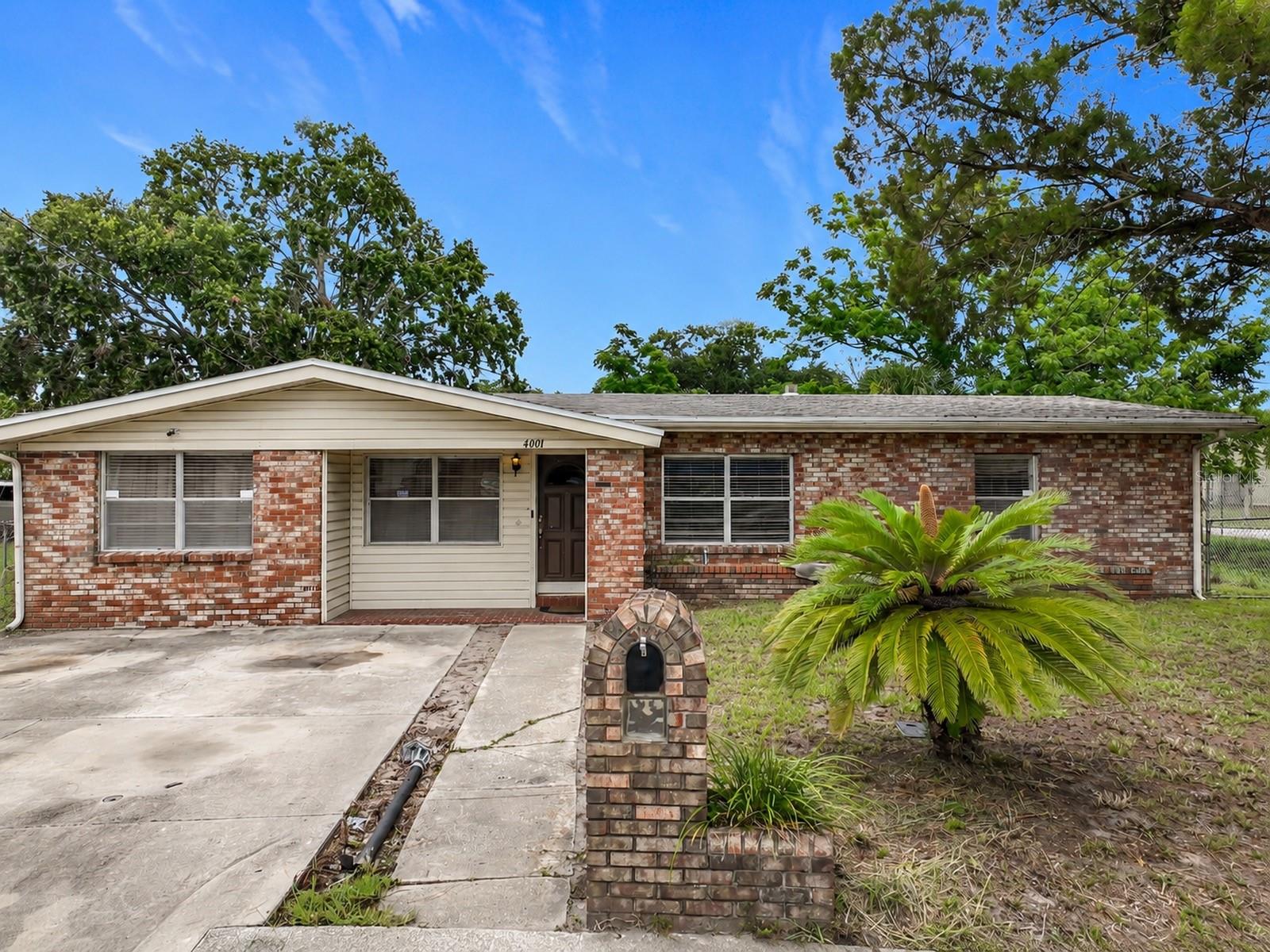 One or more photo(s) has been virtually staged. You are NOT going to believe how much space this home offers! Tucked away at the end of a cul-de-sac with no through traffic and NO HOA, this 4-bedroom home is packed with so much character, functionality, and room to spread out.

Inside, you’ll find multiple living spaces, including a living room, dining area, eat-in kitchen, and family room with a wood-burning fireplace. The home also offers additional utility/flex space with a kitchenette area, which is perfect for hobbies, workspace, additional storage, entertaining, or extended living needs.

Step outside and enjoy a spacious fenced backyard with plenty of room for outdoor living, pets, gardening, or future possibilities. The detached block storage/workshop adds even more usable space to store tools, equipment, hobbies, or simply use as extra storage.

Major updates include a NEW ROOF in 2021 and one newer AC unit installed in 2024. Conveniently located near shopping, dining, schools, and major roadways.

Homes with this much space and potential do not come around often. Schedule your showing today!