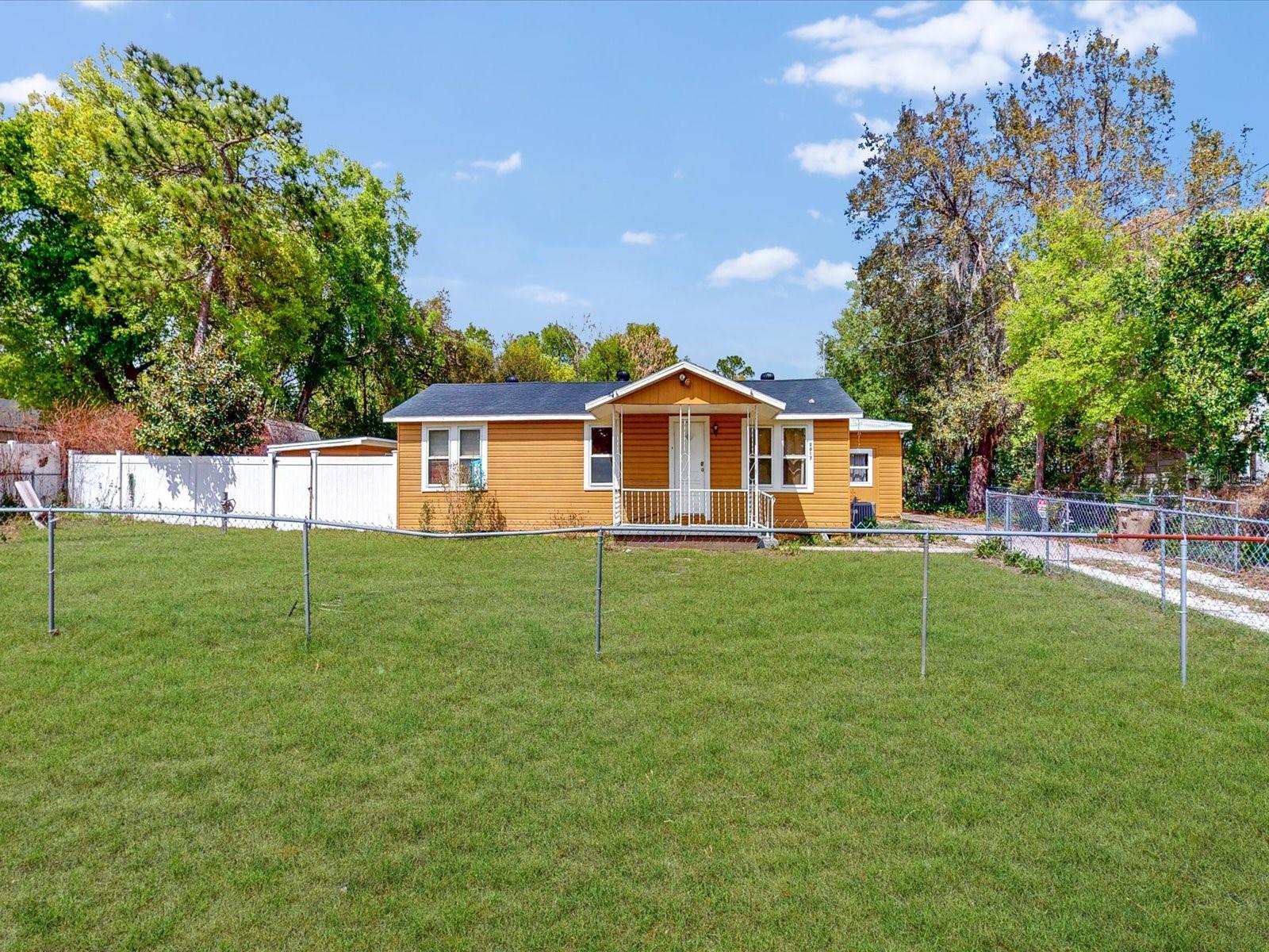 What an amazing opportunity for first time homeowners or investors! This property has many special qualities that make it stand out, such as a backyard with lots of space and an in-law suite! The Suite has its own garage along with two bedrooms and one bathroom, there is plenty of space! Secondly, the primary home is also outstanding with three bedrooms, two bathrooms, and lots of spectacular features. These include a fireplace, natural gas, a screen enclosed pool, a shed, a four-year-old roof, and much more! In addition, there is a big backyard with plenty of land! With no HOA, there is no reason to wait, come make this home yours today!