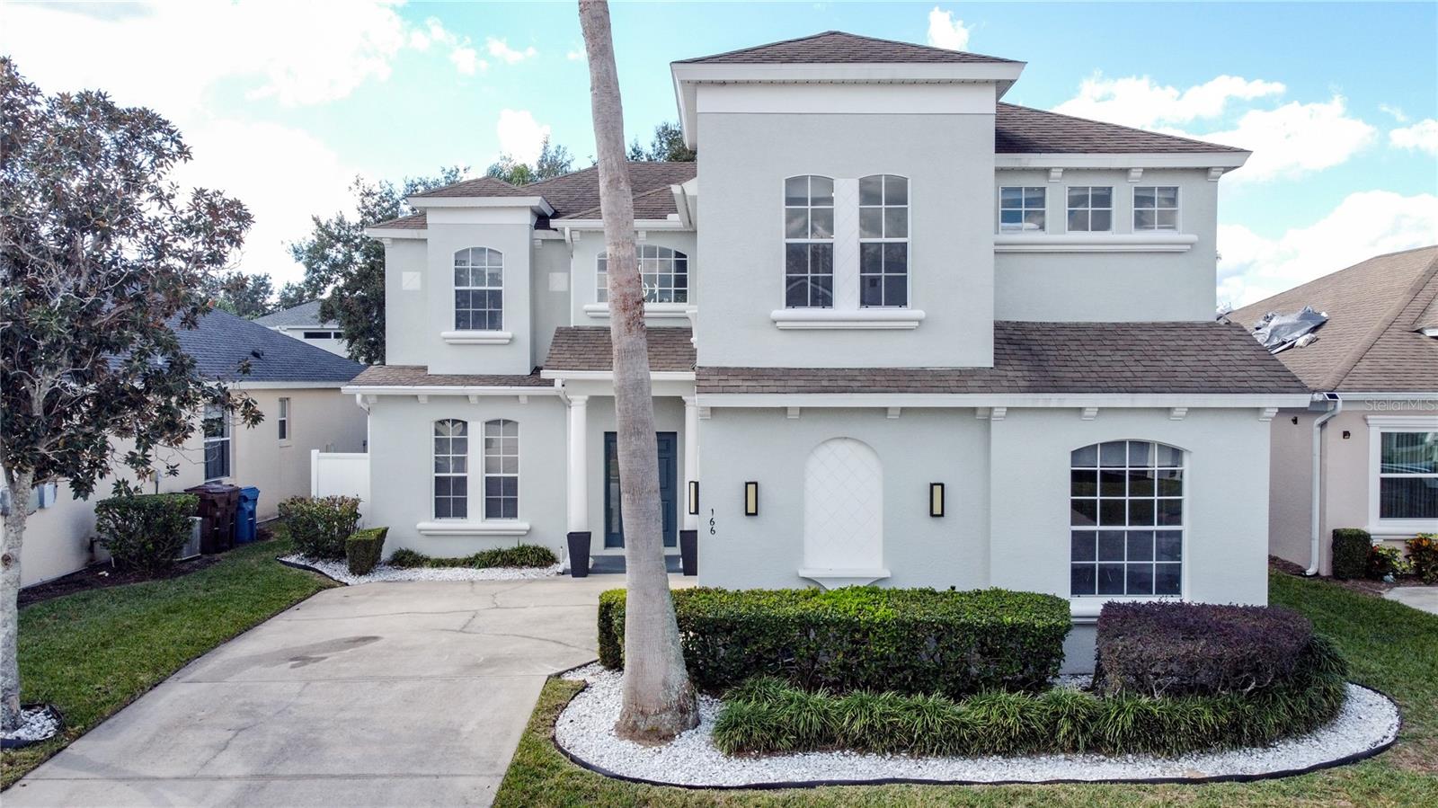 Stunning and truly unique contemporary home, offered fully furnished and turnkey for immediate enjoyment or rental income. The home has been meticulously maintained by its original owners and features one of the most spacious open-plan layouts available in the community. The fully tiled main living area is bright and inviting, with contemporary décor and a seamless flow into the kitchen, which offers upgraded appliances, ample counter space, and a breakfast bar. A formal dining area comfortably seats eight, perfect for entertaining or family meals.
Designed with both comfort and functionality in mind, the property offers 6 modern bedrooms and four full bathrooms & 2 half baths, including two king suites, a double bedroom, a double bunk room, and a twin bedroom, along with an upstairs loft seating area. The home comfortably accommodates up to twelve guests and also includes a dedicated game room with basketball, foosball, and billiards. This home is contemporary living at its best!
Outdoor living is a highlight, with a large private deck and covered lanai ideal for outdoor dining, overlooking an oversized heated pool and spillover spa. Whether you are seeking a contemporary primary residence, a second home, or a high-performing vacation rental, this property presents an exceptional opportunity in one of the area’s most desirable gated communities. Located within the gated community of Calabay Parc at Tower Lake, this beautifully updated property combines clean architectural lines with a proven track record as a successful short-term rental. The community is zoned for STRs and is ideally positioned in the heart of the tourist corridor, making it an excellent option for buyers seeking a modern vacation home or income-producing property with a great history!
Calabay Parc at Tower Lake is a small, well-maintained gated community offering resident access to a private lake, ideal for water skiing and other water activities. Its convenient U.S. 27 location provides easy access to theme park attractions, premium golf courses, outlet shopping, a wide selection of restaurants, local shopping, and a nearby hospital, along with quick connections to I-4 East and West.
Don’t miss this opportunity.