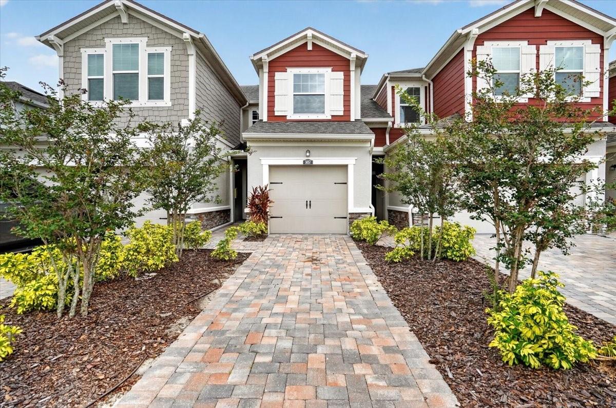 Short Sale. Discover an exceptional opportunity in Harmony at Lakewood Ranch. This 3-bedroom, 2.5-bath townhome presents outstanding value within the community. The thoughtfully designed open-concept floor plan provides comfortable everyday living and easy entertaining, with a dining/living room combo. Upstairs you will find  the spacious primary suite offers a private retreat with an en-suite bathroom as well as two additional guest bedrooms and a full guest bathroom, providing flexibility for family, visitors, a home office, or hobbies. With generous living spaces and a versatile layout, this home offers endless possibilities to fit your lifestyle. Residents enjoy convenient access to the resort-style community pool, fitness center, and clubhouse, creating an active and welcoming neighborhood atmosphere. The clubhouse also offers ample guest parking, making it easy for family and friends to visit and enjoy time together. Harmony at Lakewood Ranch offers maintenance-free living with one of the lowest HOA fees in Lakewood Ranch. Residents enjoy close proximity to shopping, dining, parks, walking trails, golf courses, top-rated schools, and everything this highly sought-after area has to offer. Whether you're searching for a primary residence, seasonal retreat, or investment opportunity, this home combines location, value, and potential in one of Lakewood Ranch's most desirable communities. Short sale opportunities in this area are rare, making this a unique chance to own in a highly desirable neighborhood at an attractive price point