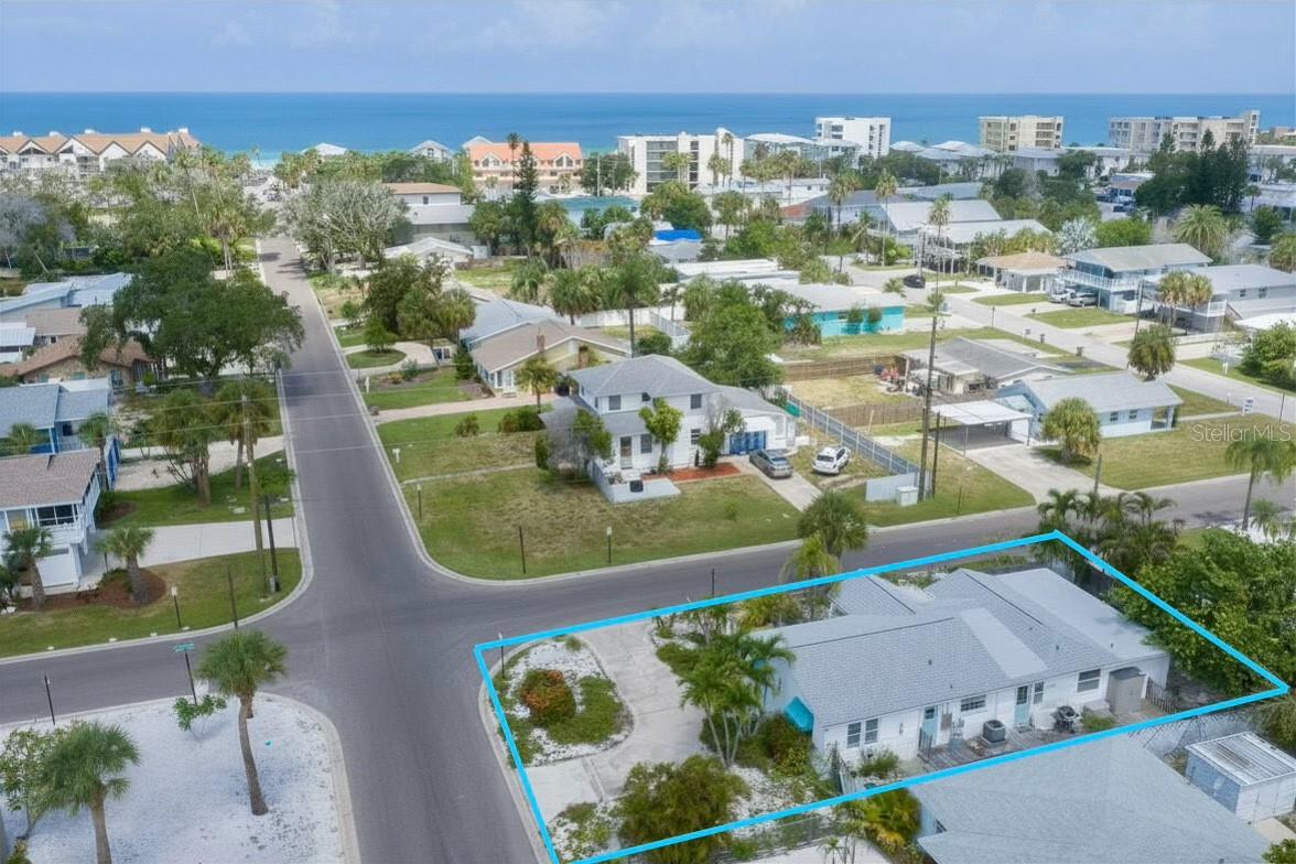 Located on a corner lot just one block from the 12th Ave Beach Access of Indian Rocks Beach, this 3-bedroom, 2-bathroom home offers the chance to create your ideal coastal retreat in one of Tampa Bay's most beloved beach communities. Whether you choose to renovate the existing home or design your own and build new, the property offers excellent potential and flexibility. A Building Value Reconsideration completed provides a remodeling limit of $121,512, allowing for significant improvements to the existing structure, which has a 2024 roof and updated plumbing. Florida Native & drought-resistant flowering plants, including "beach sunflower," add to the property's charm. Enjoy the laid-back lifestyle of small-town beach life with nearby local restaurants, shops, parks, boating, and the white sands of Indian Rocks Beach. Bring your vision and take advantage of the opportunity to own a piece of paradise on Florida's Gulf Coast!