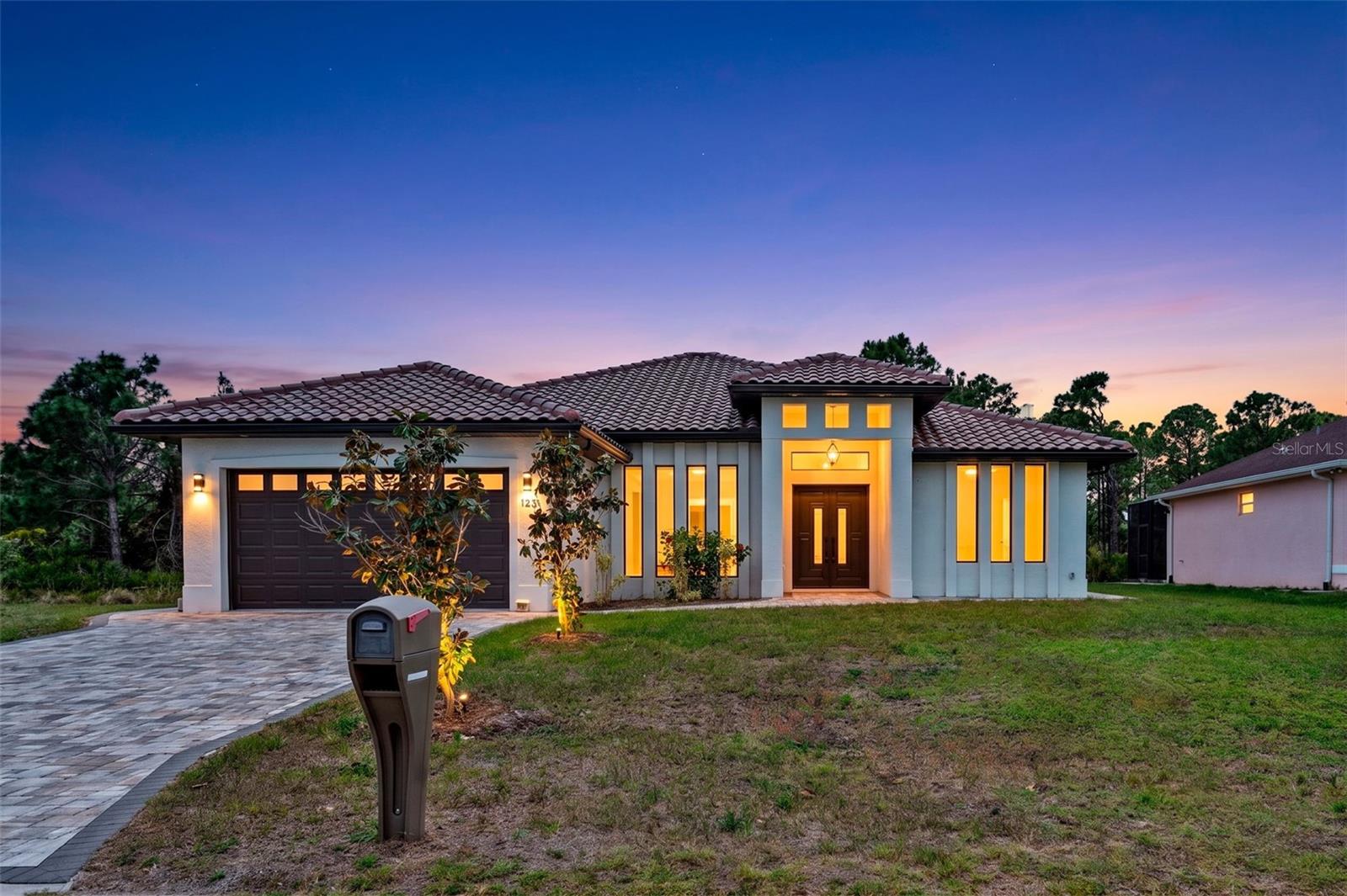 One-of-a-Kind Custom Home Near Warm Mineral Springs | Built in 2023.
Discover this beautifully custom-built 3-bedroom, 3-bath residence with a versatile office/den that can easily serve as a 4th bedroom. Situated on a quiet dead-end street, this exceptional property offers privacy, quality craftsmanship, and thoughtful design throughout.
Step inside to find soaring 8-foot custom doors, elegant finishes, gorgeous porcelain tile throughout, and a spacious open layout. The custom kitchen features stunning stone countertops, ample cabinetry, and is perfect for both everyday living and entertaining. The inviting living area is highlighted by a modern electric fireplace, creating a warm and stylish focal point.
Enjoy indoor-outdoor living with a huge lanai overlooking a private backyard—ideal for relaxing or hosting gatherings. Additional features include custom windows that fill the home with natural light, a paved driveway, tile roof, and a high-efficiency Daikin A/C system for year-round comfort. The home also features modern lighting, including chandeliers, and additional upgraded finishes throughout.
Conveniently located near Warm Mineral Springs, just minutes from Wellen Park and only a 20-minute drive to the Gulf beaches, this home offers a rare opportunity to enjoy both tranquility and accessibility.
Highlights:
3 Bedrooms + Office/Den (Optional 4th Bedroom)
3 Full Bathrooms
Tile Roof
Custom Kitchen with Stone Countertops
8-Foot Custom Interior Doors
Gorgeous Porcelain Tile Throughout
Electric Fireplace
Large Lanai & Private Backyard
Paved Driveway
Daikin A/C System
Modern Lighting & Chandeliers
Dead-End Street Location.
The backyard backs up to the Warm Mineral Springs Park area (81 acres – Land Use: Tourist Attraction/Exhibits), offering a unique natural setting and enhanced privacy. Not located in a flood zone, with no deed restrictions and no HOA fees. Owner financing is available, providing a rare and flexible opportunity for qualified buyers!
Schedule your private showing today!