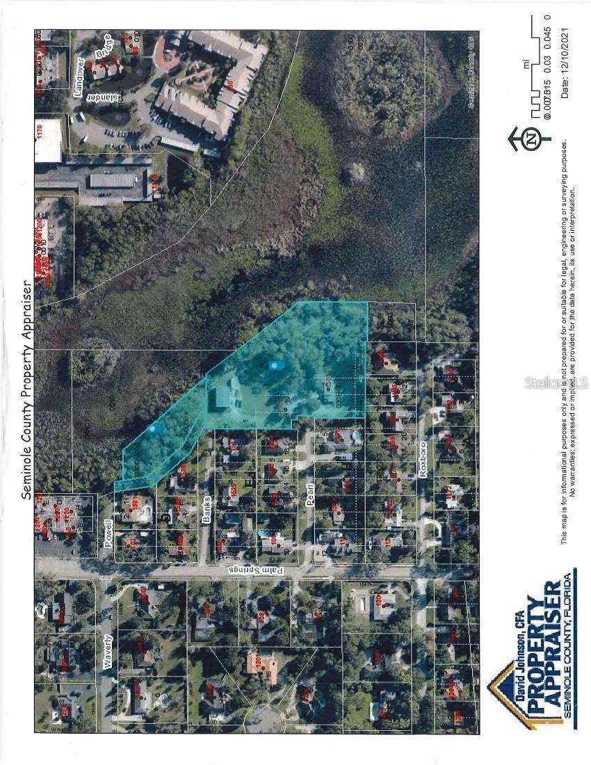 4.3 acres (3 parcels), additional parcels are 00-21-29-5ck-30d-0010 and0-21-29-5ck-30d-000a.  Small rental home on property - rent is $1200/month, no lease, has been there over 6 years.  House is 1120 sq. ft., Warehouse is 2800 sq. ft with three large roll-up doors, 60x40.  Possible 4 homes/acre - currently split zoning - R1A single family and A1 - agricultural.  Seller will hold a small first mortgage of $300,000, 6.5 interest, 3 year balloon.  Seller is motivated!