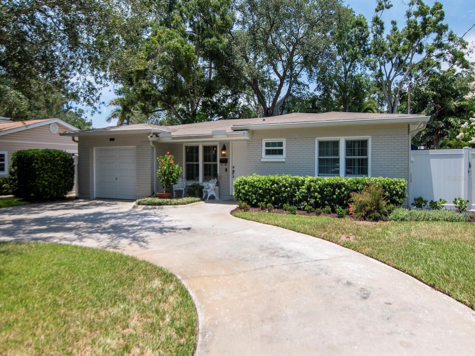Offered for the first time since 1987, this beautifully renovated South Tampa residence presents a rare opportunity to enjoy modern updates, an expansive homesite, and an exceptional location. Situated on a generous 73' x 138' lot on a quiet street surrounded by multi-million-dollar homes, the property is perfectly positioned between Sunset Park and Virginia Park. Inside, the thoughtfully designed open floor plan features 3 bedrooms, 2 bathrooms, a separate office/study/laundry space, and extensive updates completed in late 2024 and early 2025. The stunning new kitchen showcases custom cabinetry, quartz countertops, LG stainless steel appliances, and a Bosch dishwasher, all seamlessly integrated into the home's inviting living spaces. New tile flooring extends throughout, while hurricane impact windows and doors provide both peace of mind and energy efficiency. Step outside to your private backyard retreat featuring a saltwater pool, expansive green space, and plenty of room for entertaining, play, or future expansion. Additional highlights include block construction, multiple storage closets, and zoning for highly sought-after Mabry Elementary, Coleman Middle, and Plant High School. Enjoy easy access to Downtown Tampa, Water Street, Tampa International Airport, major interstates, premier dining, shopping, and entertainment. A truly special offering in one of South Tampa's most desirable locations.