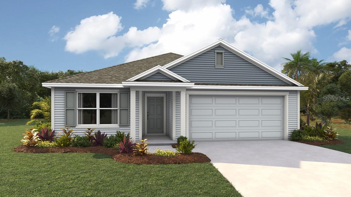 One or more photo(s) has been virtually staged. Under Construction. Indulge in modern living with this 3-bedroom home featuring an open layout and stainless-steel appliances. The layout of the home connects the living, dining, and kitchen areas, creating a spacious and inviting atmosphere. The kitchen, equipped with stainless-steel  built-in dishwasher, range, and microwave, becomes a stylish focal point, blending form and function. The laundry room comes equipped with a washer and dryer hook up. With three bedrooms thoughtfully integrated into the layout, this home offers both comfort and contemporary elegance. The primary bedroom features an ensuite bathroom and walk-in closet. The Aria is complete with a state-of-the-art smart home system. Pictures, photographs, colors, features, and sizes are for illustration purposes only and will vary from the homes as built. Home and community information including pricing, included features, terms, availability and amenities are subject to change and prior sale at any time without notice or obligation. CRC057592.