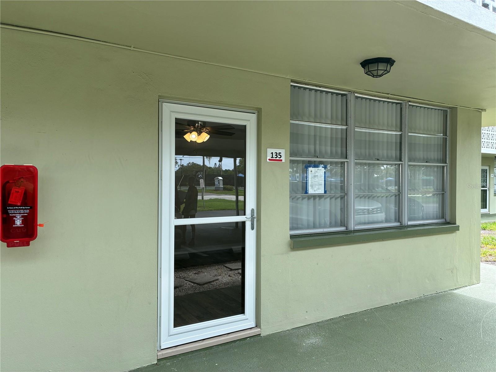 Move In Ready. Here's your opportunity to live at the highly desirable Winston Park in North East St Petersburg. This 1/1 ground floor unit is completely renovated, freshly painted, with new flooring throughout. Brand new kitchen with lovely details including new cabinets and appliances.
Enjoy a beautiful view from the brand new double sliding doors to the patio slab, overlooking the well-manicured lawn. Brand new AC. Community includes shuffleboard, a clubhouse, a heated pool, and a picnic area. A car wash is set up right next to the mailboxes and laundry room.

One small cat considered. $300 non-refundable pet fee. Petscreening registration required for all pets. Fees apply.

Rent includes water, sewer, garbage and basic cable. One covered parking space is included.
This is a 55+ community. HOA Application and Approval are Required. Fees apply.