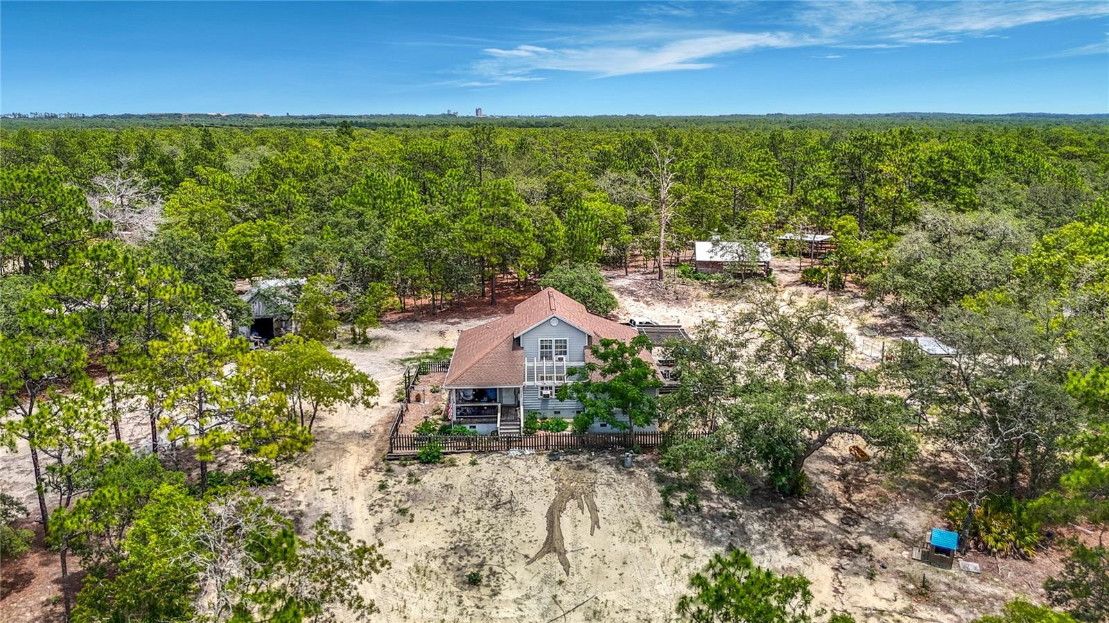 Rare chance to own nearly 13 acres in a highly desirable location with outstanding potential—CASH ONLY and ideal for investors, builders, or buyers seeking space, privacy, and future possibilities. Built in 2008, this two-story home offers 3 bedrooms, 2 bathrooms, and the opportunity to create your ideal homestead, weekend retreat, or investment property. The home does need work, but with vision and creativity, it could be transformed into the dream home you’ve always imagined. Zoned AG, the acreage may be eligible for subdivision into 2.5-acre parcels (per seller), making this a unique property with flexibility and long-term upside. Enjoy the best of both worlds with a peaceful, private setting that is still conveniently close to shopping, dining, and everyday amenities, while also being just minutes from some of the area’s most sought-after outdoor attractions, including the Gulf of Mexico, Chassahowitzka National Wildlife Refuge, Homosassa River, and a local sportsman’s club. Whether you envision space for recreation, animals, future development, or simply enjoying the natural surroundings, this property offers exceptional promise in a truly prime setting. In April 2024, a lightning strike occurred near the home’s well, and the resulting surge affected the well system and connected appliances. The well pump and pressure switch sustained the most significant damage and have been replaced. Additional affected appliances include the washer, dryer, and range. No structural damage to the home was observed.