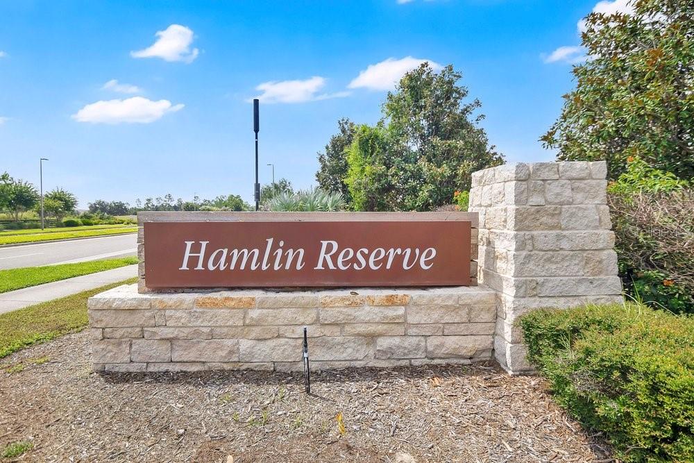 HAMLIN RESERVE - Residential