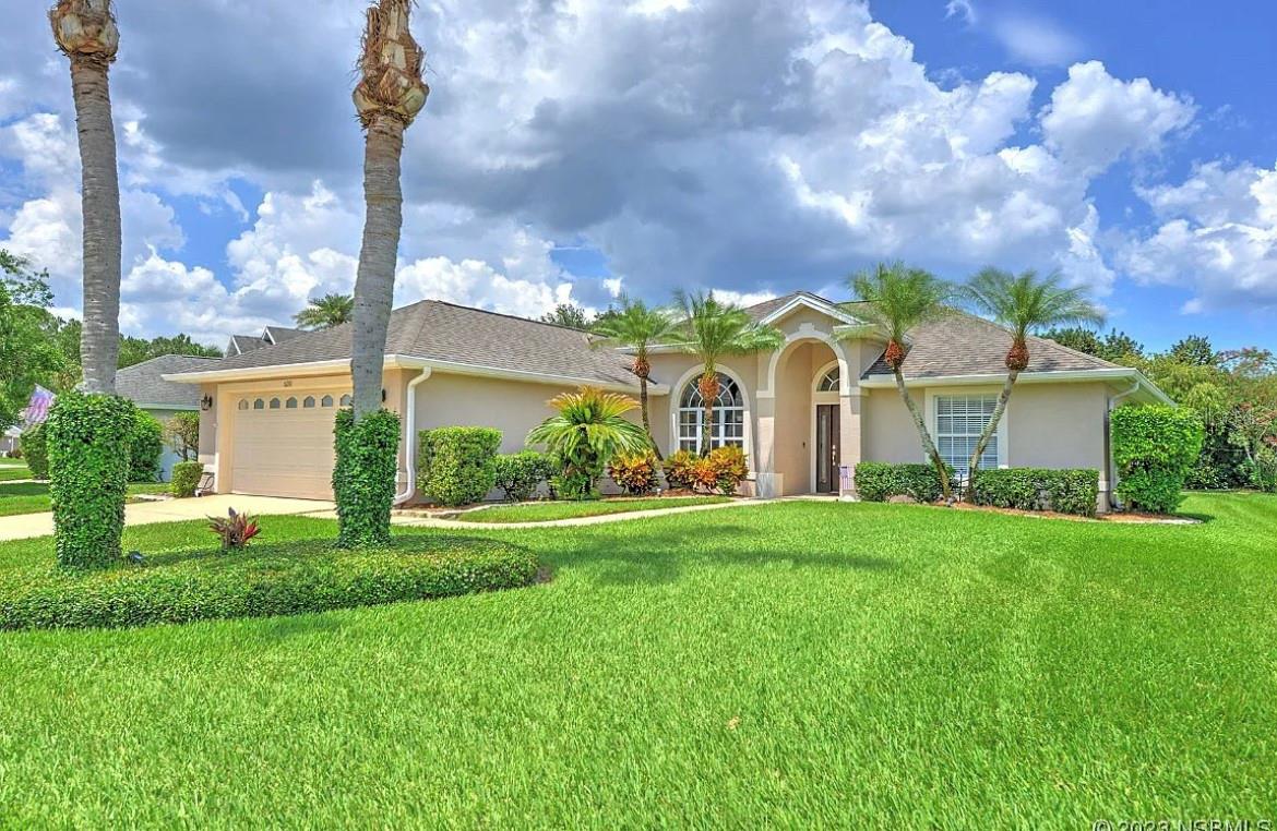 This impeccably maintained 3BR/2BA residence is located in the beautiful Cypress Head Community conveniently located in Port Orange, FL. The bright, airy open concept is appreciated upon entering with large living & dining space, an eat in kitchen and 3 spacious bedrooms. The love this home has received is evident throughout with professional manicured landscaping, landscape lighting, hurricane shutters (back of house) 2017 roof, 2014 A/C, 2020 exterior paint, 2020 carpeting, gutters, 2020 front door, 5/2023 Hot Water Heater and more. The living room sliding doors leading to the covered rear patio is a welcome oasis with nature and privacy. The spacious owner''s suite features a large natural lit bathroom, dual sinks, splash tub, walk in shower, water closet and a large walk-in closet with pass through to the laundry room for added convenience! The climate controlled 2 car garage is the perfect workshop and ideal for car enthusiasts. ;Water: City