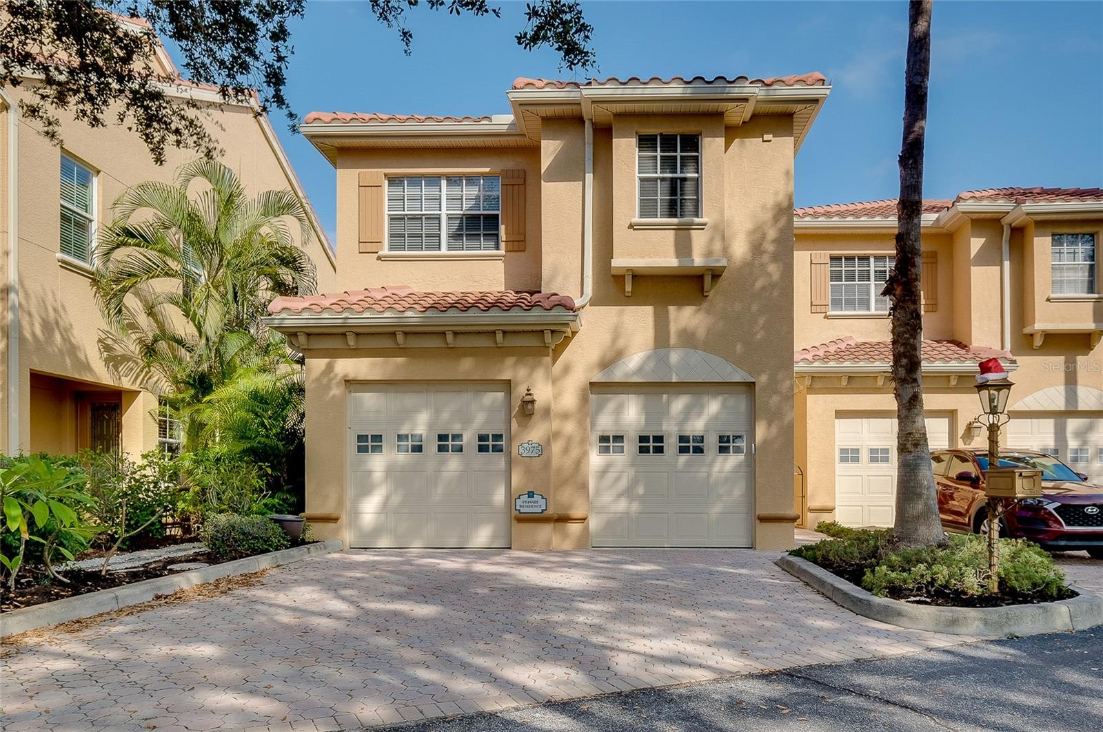 PRIME LOCATION WITHIN PALMER RANCH, PRIVATE COMMUNITY, CLOSE TO SHOPPING AS WELL AS FAMOUS SIETA KEY BEACH AND THE LEGACY TRAIL. 
PET FRIENDLY, THREE BEDROOMS, TWO AND 1/2 BATHS, TWO CAR GARGAGE, PAVER DRIVEWAY, SHORT OF 3,000 SQ FT.  RARE TOWNHOME WITH ELEVATOR TO THE SECOND FLOOR. THE GRAND MASTER BEDROOM HAS A TREY CEILING, LARGE BATHROOM REMODELED WITH ALL NEW SHOWER AND GRANITE COUNTER TOPS ALONG WITH A ROMAN TUB WITH LARGE WALK-IN CLOSET.
THIRD BEDROOM WAS CONVERTED TO A MUST-SEE OFFICE WITH A BUILT IN DESK SHELFING, DAY KITCHEN AND CAN EASILY MAKE BACK INTO A BEDROOM.