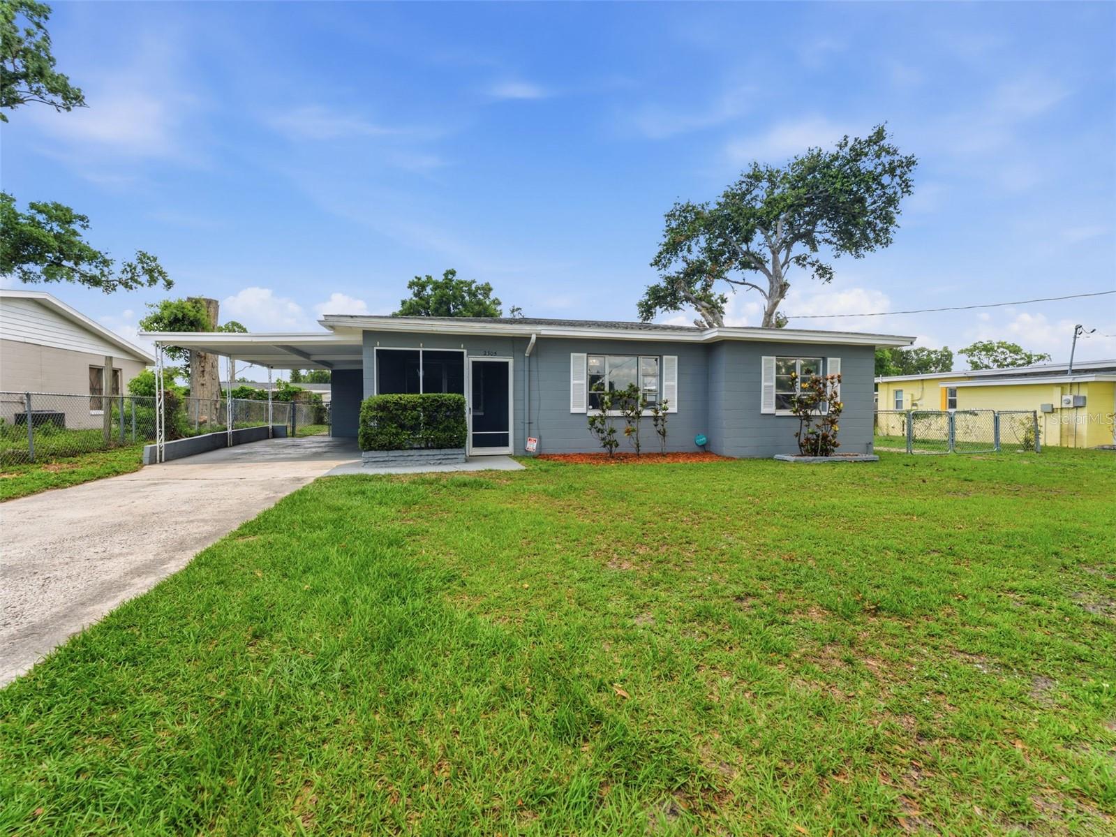 Adorable and fully updated 3-bedroom, 2-bathroom home in the heart of Tampa! This move-in-ready property features freshly painted walls, an open and inviting living space, and a spacious primary bedroom designed for comfort and relaxation. The updated interior offers a bright and welcoming atmosphere, perfect for both everyday living and entertaining. Step outside to enjoy the large backyard, providing plenty of room for outdoor activities, pets, gardening, or future additions. The outdoor shed is perfect for extra storage and has electricity.  Conveniently located near shopping, dining, schools, and major roadways, this charming home is ready for its next owner. Don't miss this fantastic opportunity!