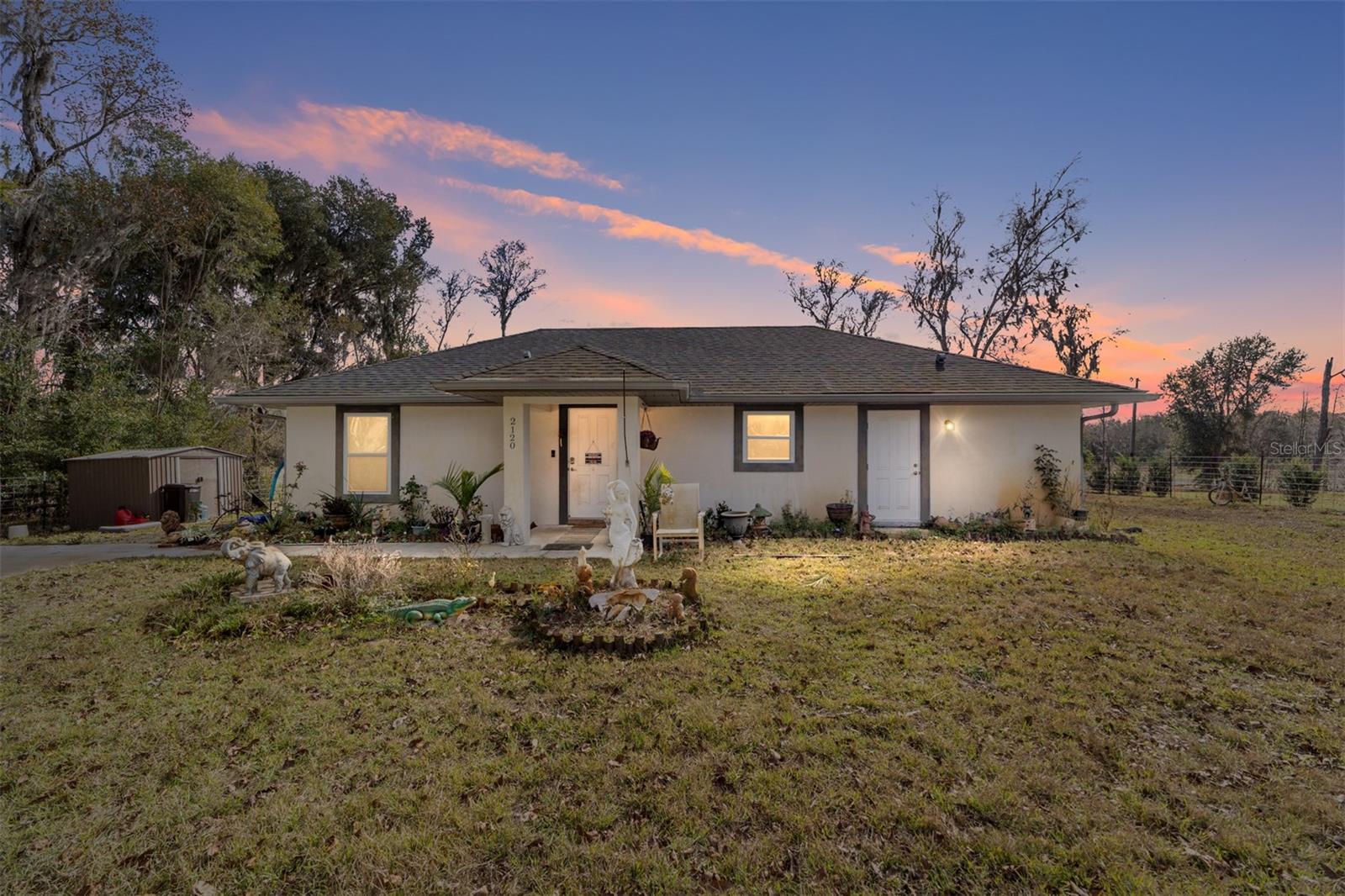 Back on the market through no fault of house or seller! An almost new lake front home for under $310,000!! Welcome to 2120 SE 41st Way, a 2023-built single-family home offering 3 bedrooms and 2 bathrooms within 1,225 square feet of thoughtfully designed living space. This home features an open-concept layout that maximizes natural light and functionality. The kitchen flows seamlessly into the main living area, making it ideal for everyday living and entertaining.
The primary bedroom includes a private bathroom, while two additional bedrooms provide flexible space for a variety of needs. Enjoy tranquil lake views from the 1.18 acre property, offering a peaceful outdoor setting and an opportunity to appreciate the surrounding natural environment.