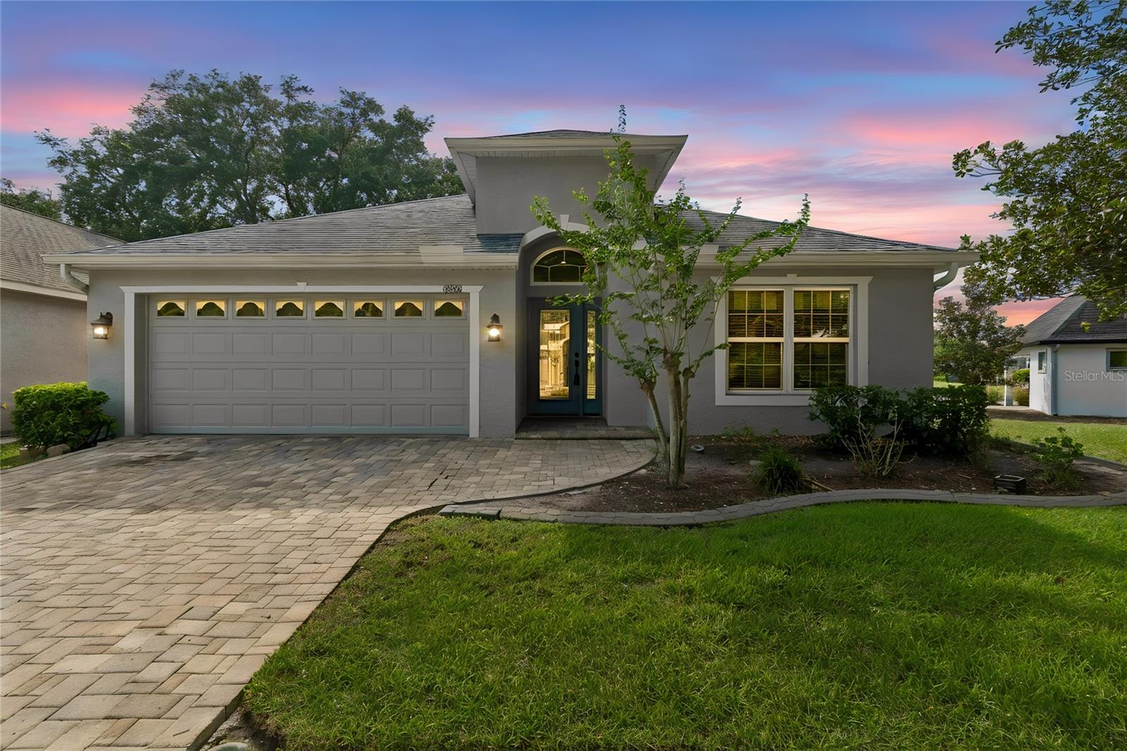 Experience resort style living at its’ best in this beautifully updated home, located on the 14th green of Cheval Golf Course.  This inviting 3-bedroom, 2-bath PLUS an OFFICE on an oversized lot offers the ideal blend of comfort and scenery. The spacious updated kitchen shines with contemporary style, perfect for entertaining and everyday living. The family room overlooks the spacious oversized screened lanai and when you step outside you’ll enjoy the picturesque golf course views, creating the perfect setting for morning coffee, outdoor dining, or evening relaxation.  Notable features include the updated kitchen and bathroom, roof replaced 2020, Hurricane-impact windows /doors (2016), wood floors and ceramic tile, paver driveway, paver screened lanai -- all to provide peace of mind and added value. Located within the coveted McKitrick/Martinez/Steinbrenner School District, this home certainly won’t last! Cheval has 3 Guard Gated entrances, with 24 hour guards on staff that check ID before entrance. With miles of gorgeous walking/biking, 2 golf courses, wildlife around every bend, and located just 3 miles from the Suncoast Trail, this is RESORT STYLE LIVING at its best! Cheval Country Club is within the community and membership is optional. Call for your appointment today!