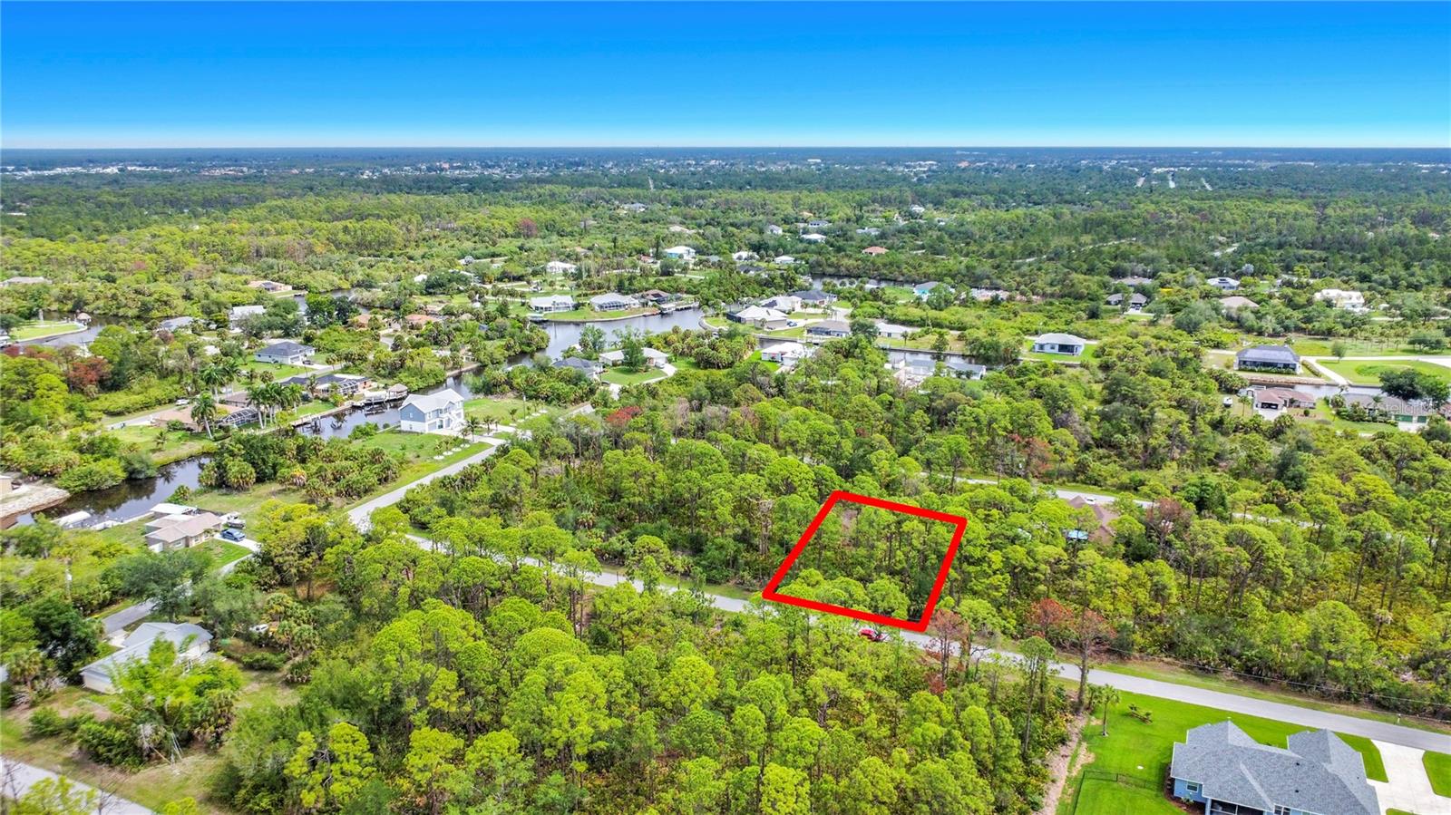 Build your Florida dream home on this spacious 0.23 acre lot, ideally located just minutes from the scenic Myakka River. Enjoy easy access to boating, fishing, kayaking, and the natural beauty that defines Southwest Florida living. Nestled in a peaceful area of Northwest Port Charlotte, this homesite offers a blend of privacy, nature, and nearby new construction. Conveniently close to US-41, I-75, shopping, dining, medical facilities, and local parks, you're also just 30 minutes from Boca Grande Beach and minutes from Charlotte Sports Park, and the Cocoplum and Wellen Park shopping districts. Whether you're building now or investing for the future, this prime lot offers location, lifestyle, and long-term potential. Make your offer today.
