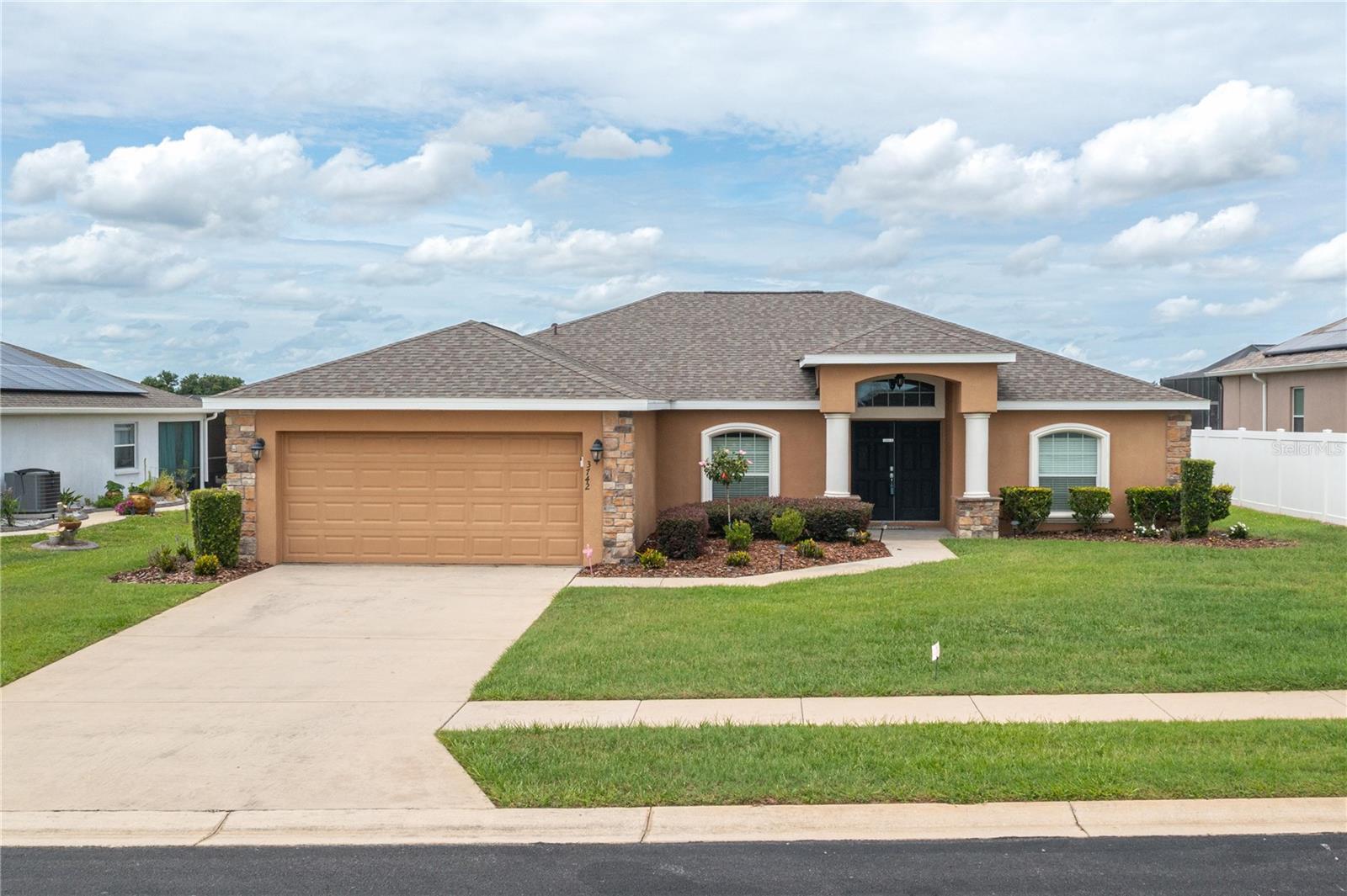 Welcome to this beautifully maintained 3-bedroom, 2-bath home offering 1,919 square feet of comfortable living space in the well-kept community of Country Club Estates of Winter Haven. Lovingly cared for as a second home, this residence shows pride of ownership throughout and is truly move-in ready.

The spacious floor plan provides plenty of room for everyday living and entertaining, while the extended screened rear patio creates the perfect setting to relax, enjoy your morning coffee, or unwind after a long day while taking in the peaceful surroundings.

One of the property's most desirable features is its private backyard setting with no rear neighbors. The vacant parcel directly behind the home is designated for drainage and retention and is not slated for future development, providing added privacy and open views (buyer to verify with Polk County).

Whether you're searching for a full-time residence, seasonal retreat, or investment opportunity, this well-kept home offers comfort, privacy, and a fantastic Winter Haven location. Don't miss your opportunity to make it yours today!